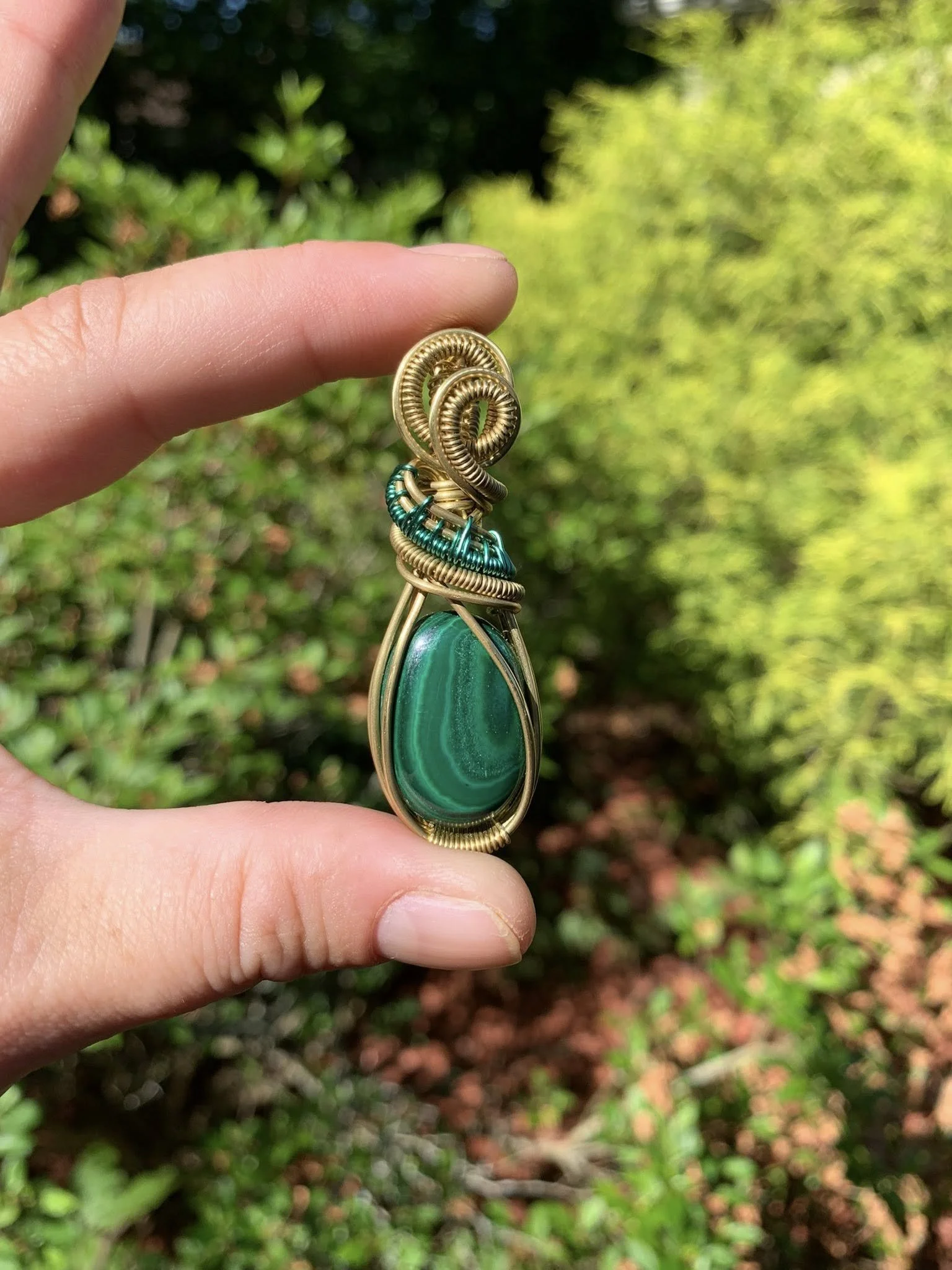Malachite Pendant
