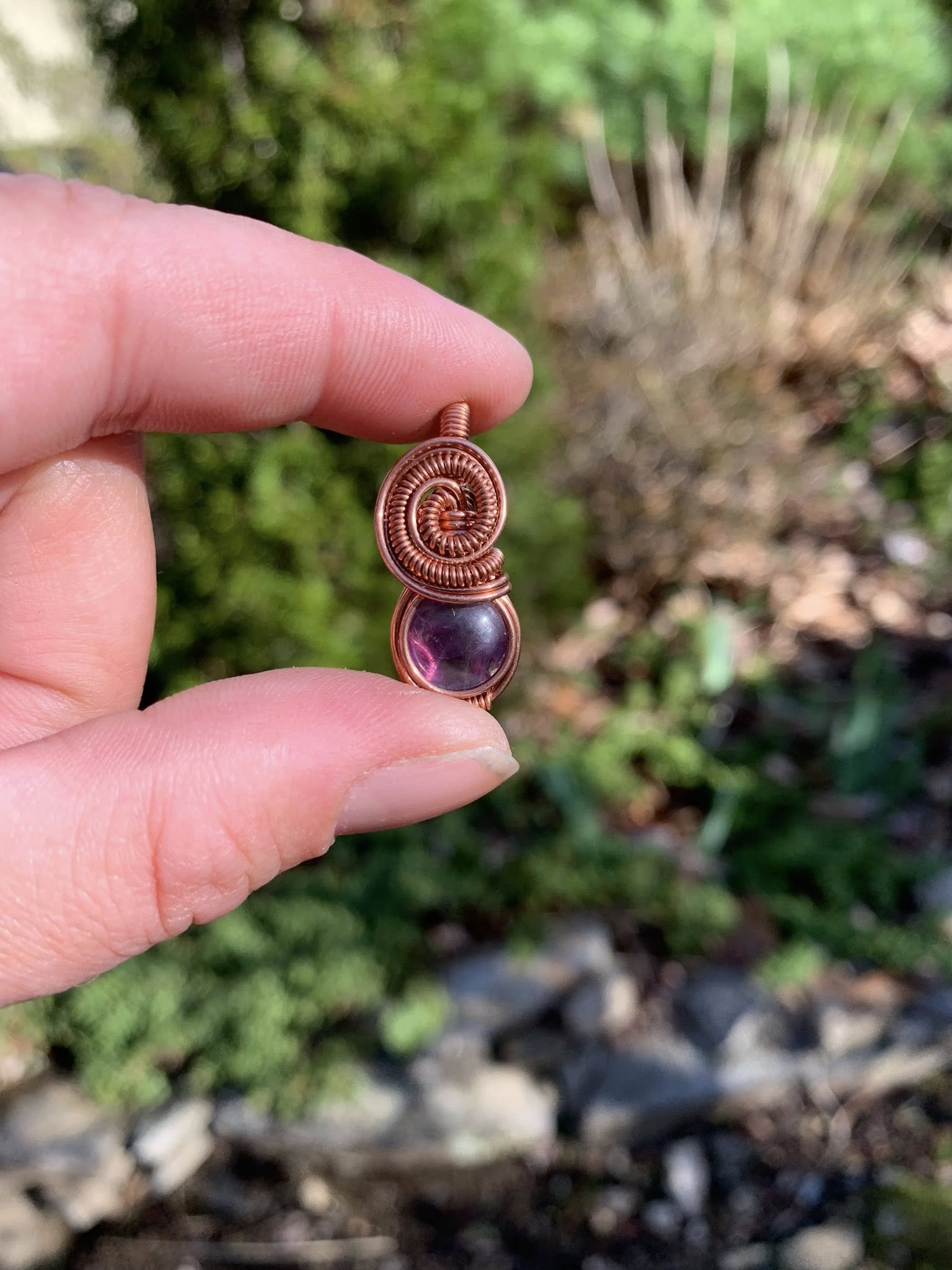 Mini Amethyst Pendant