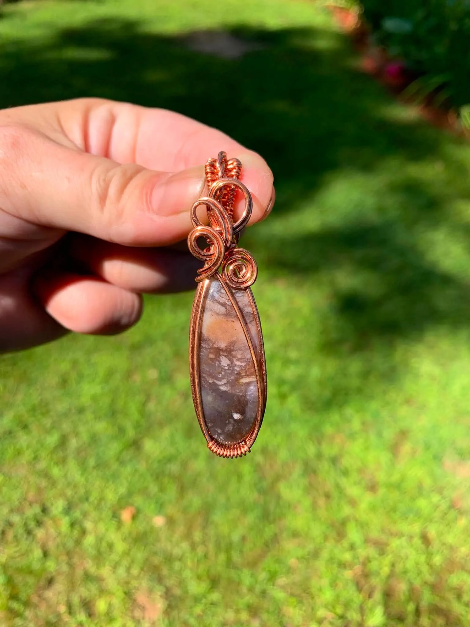 Old Stock Agate Pendant