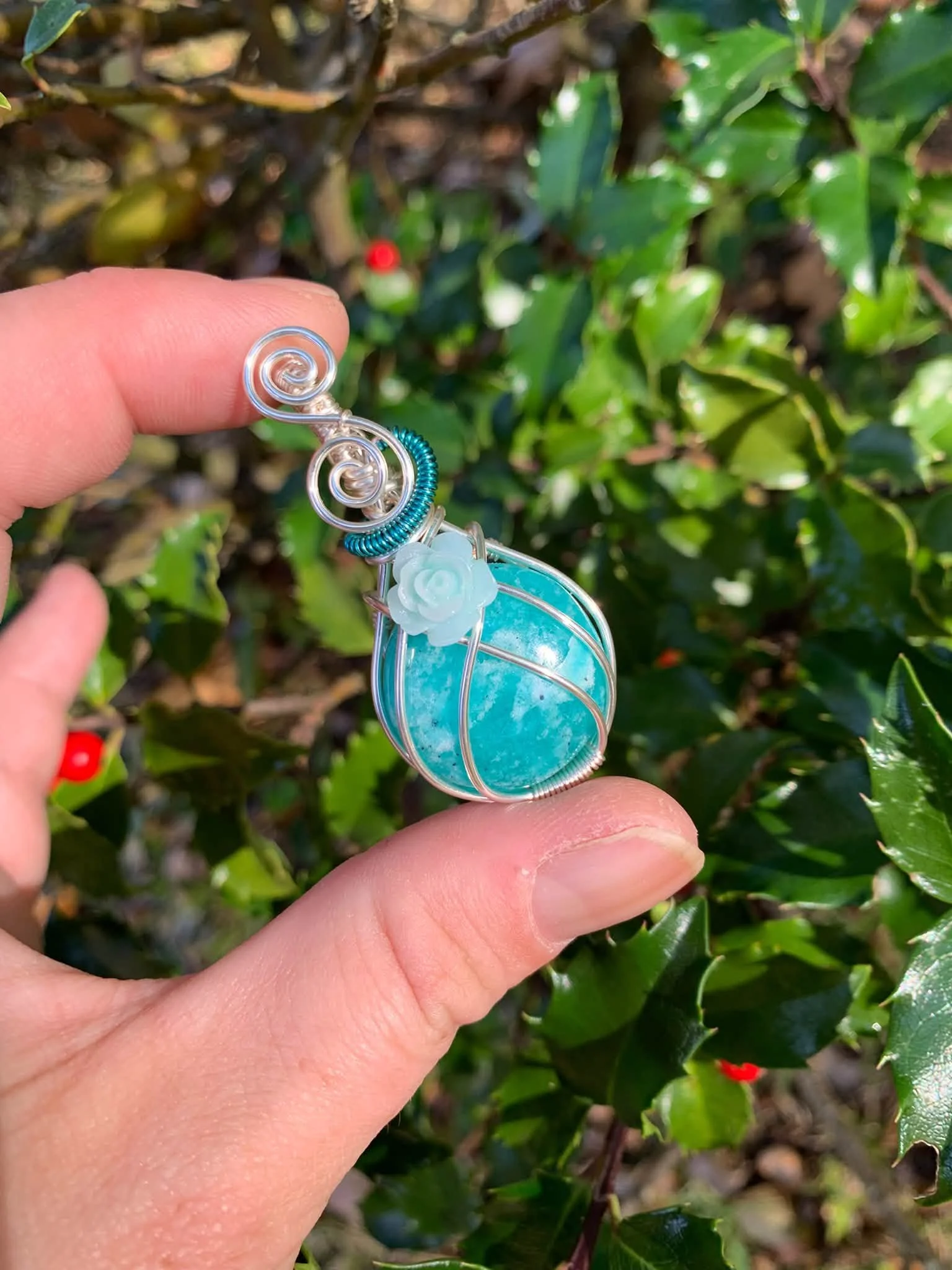 Amazonite Pendant