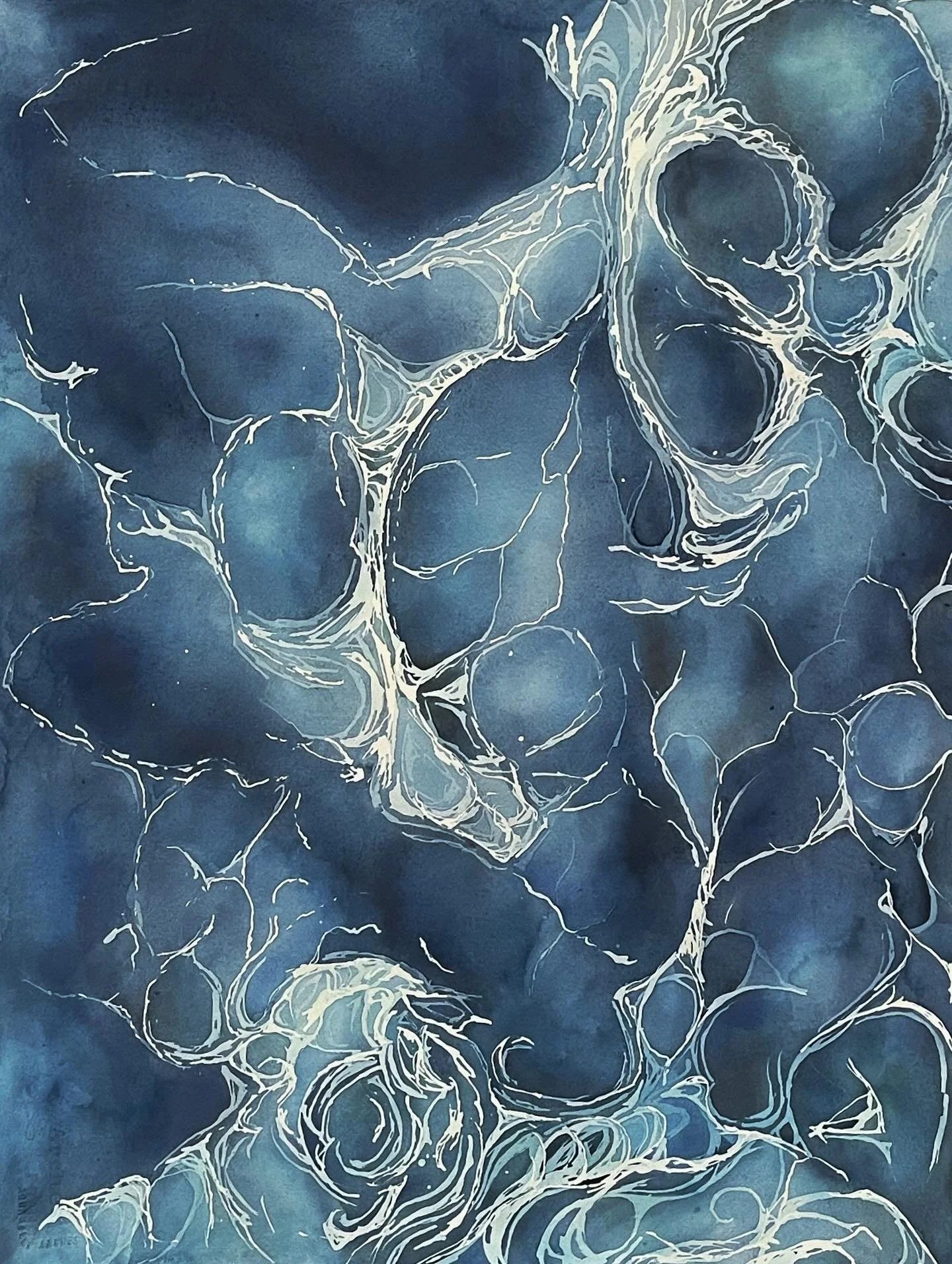 Eddy Fences II
22x30 watercolor on arches cold press paper