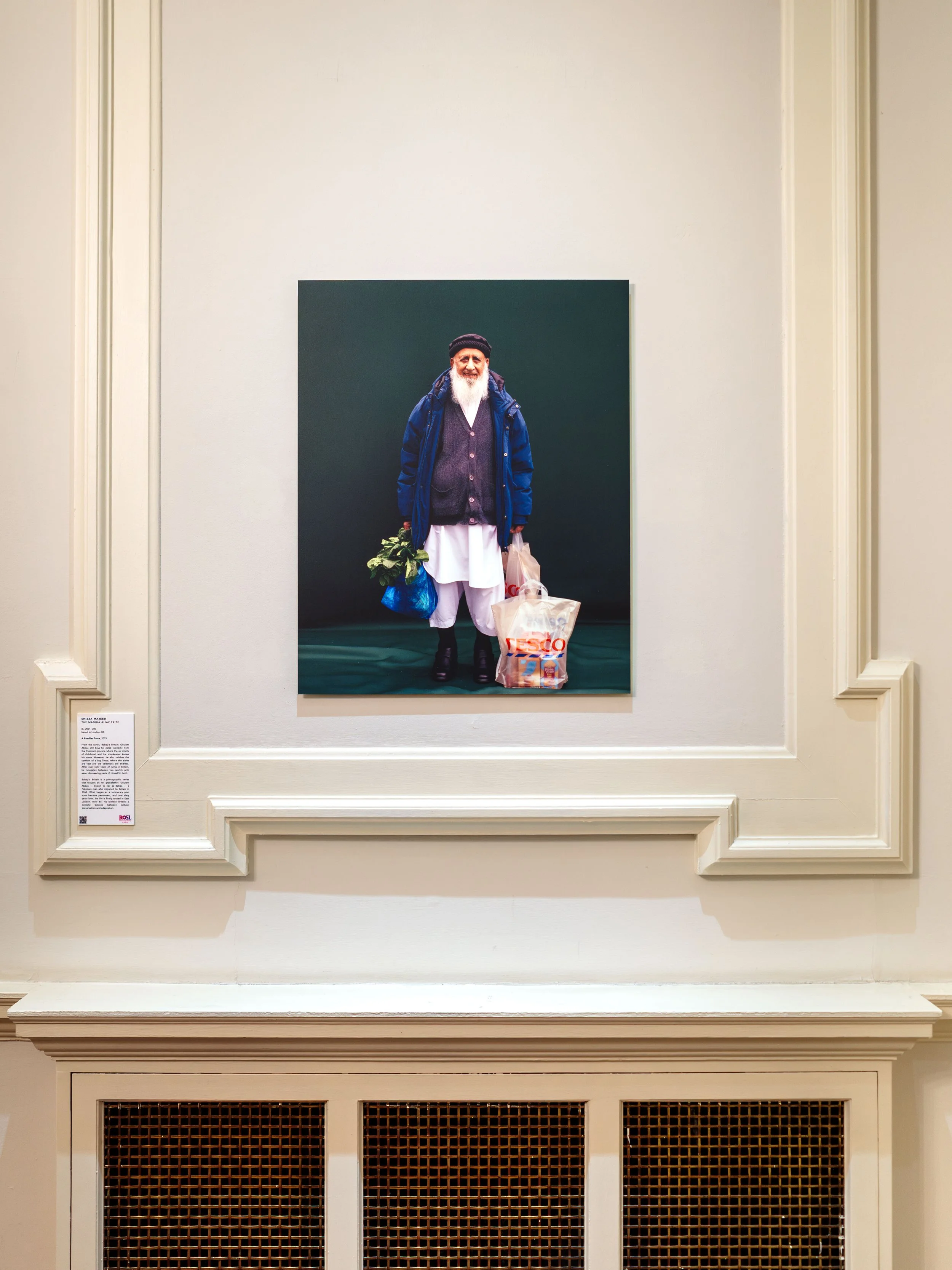 ROSL Arts Photography Award 2025, Madiha Aijaz Prize Winner, Babaji's Britain, A Familiar Taste by Shizza Majeed