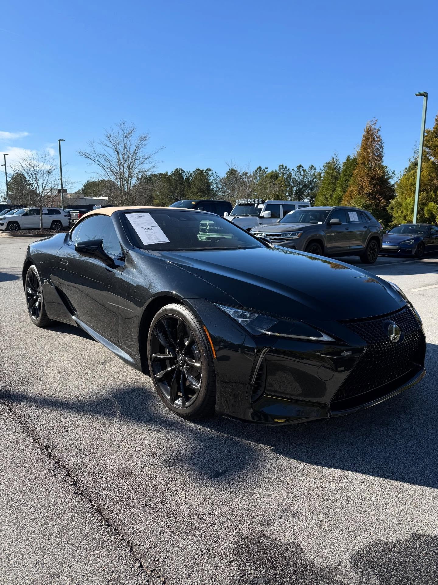 Black looks so good when cleaned up!