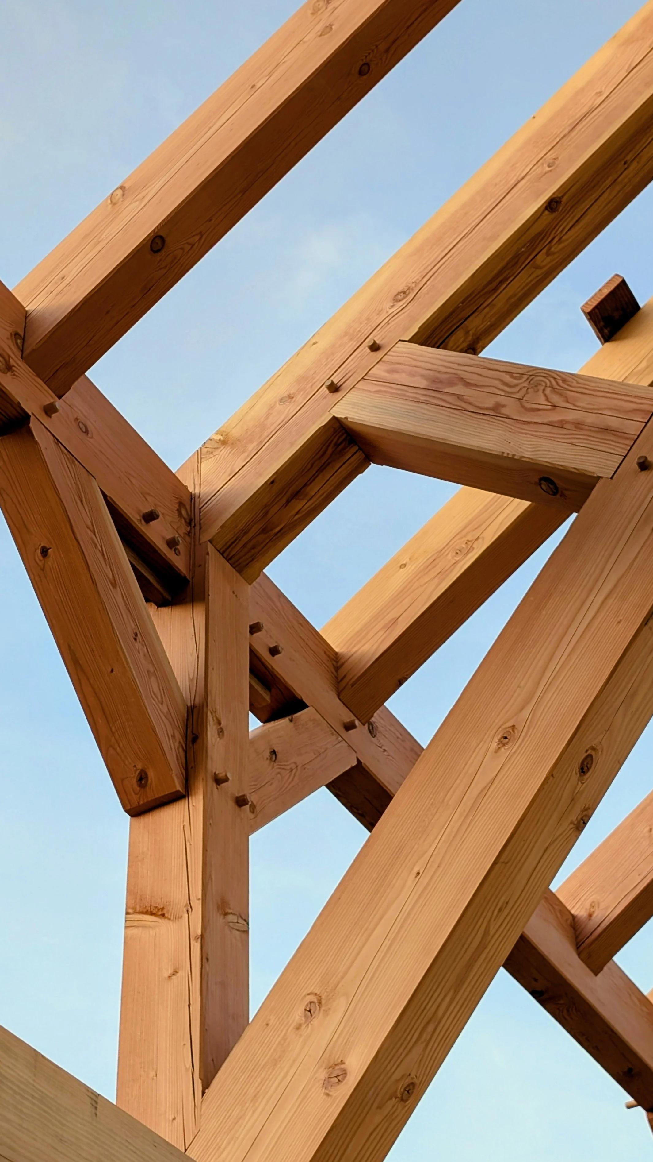 Connections in a Timber Framed Home
