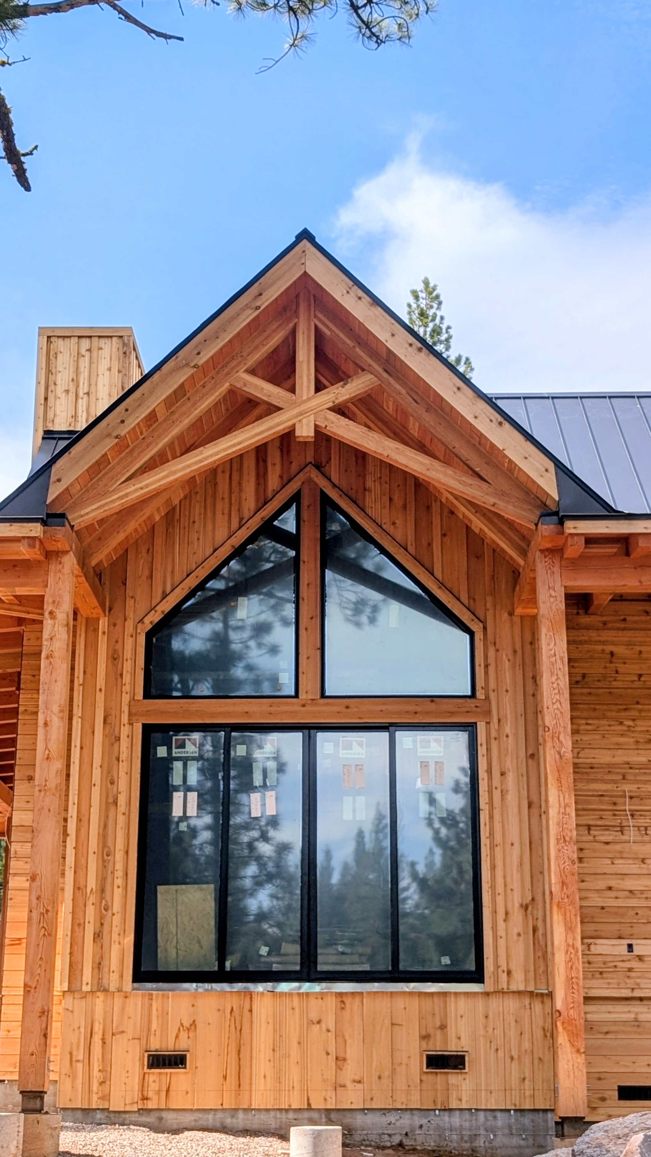 Entryway Scissor Truss
