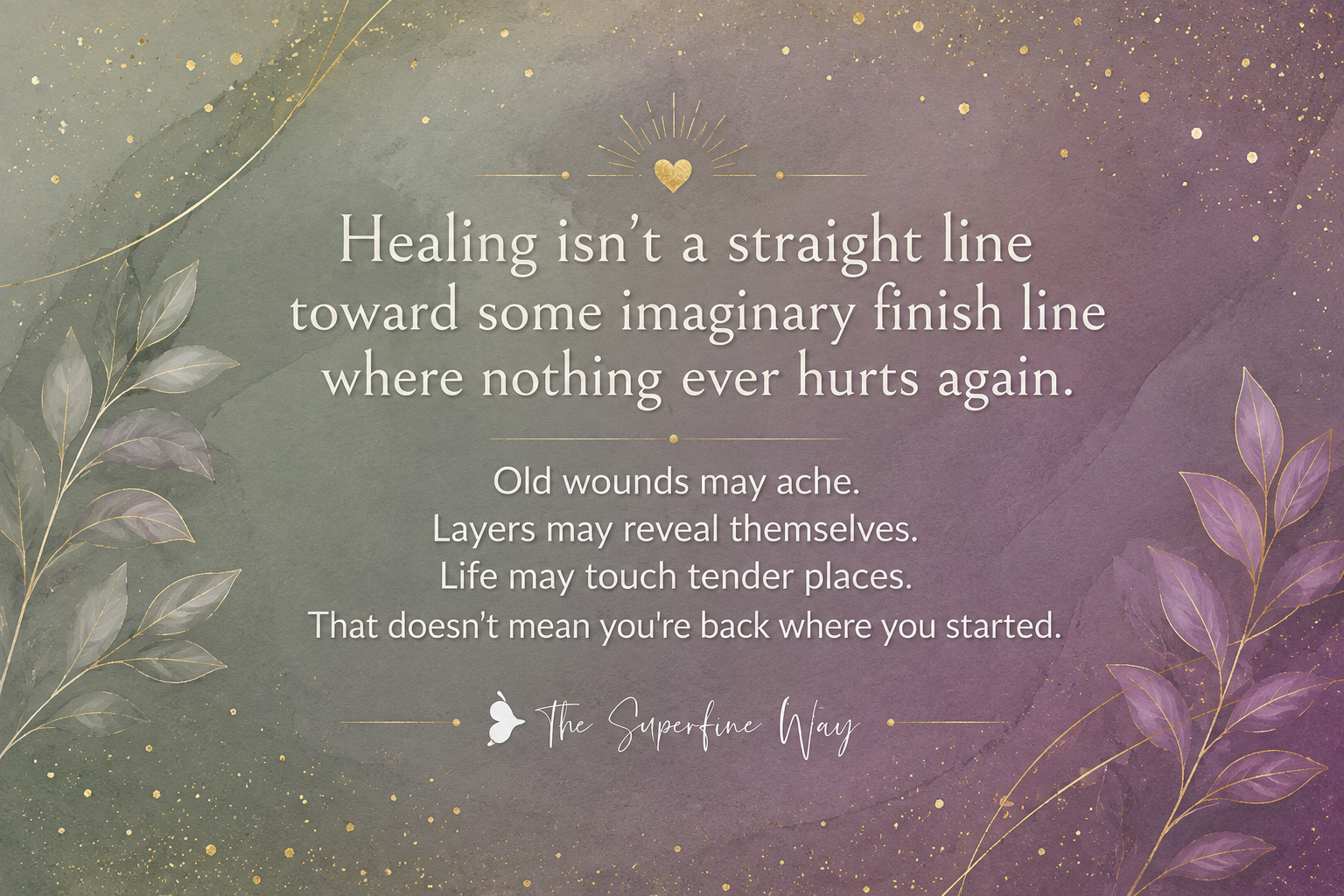 I Thought I Already Healed This