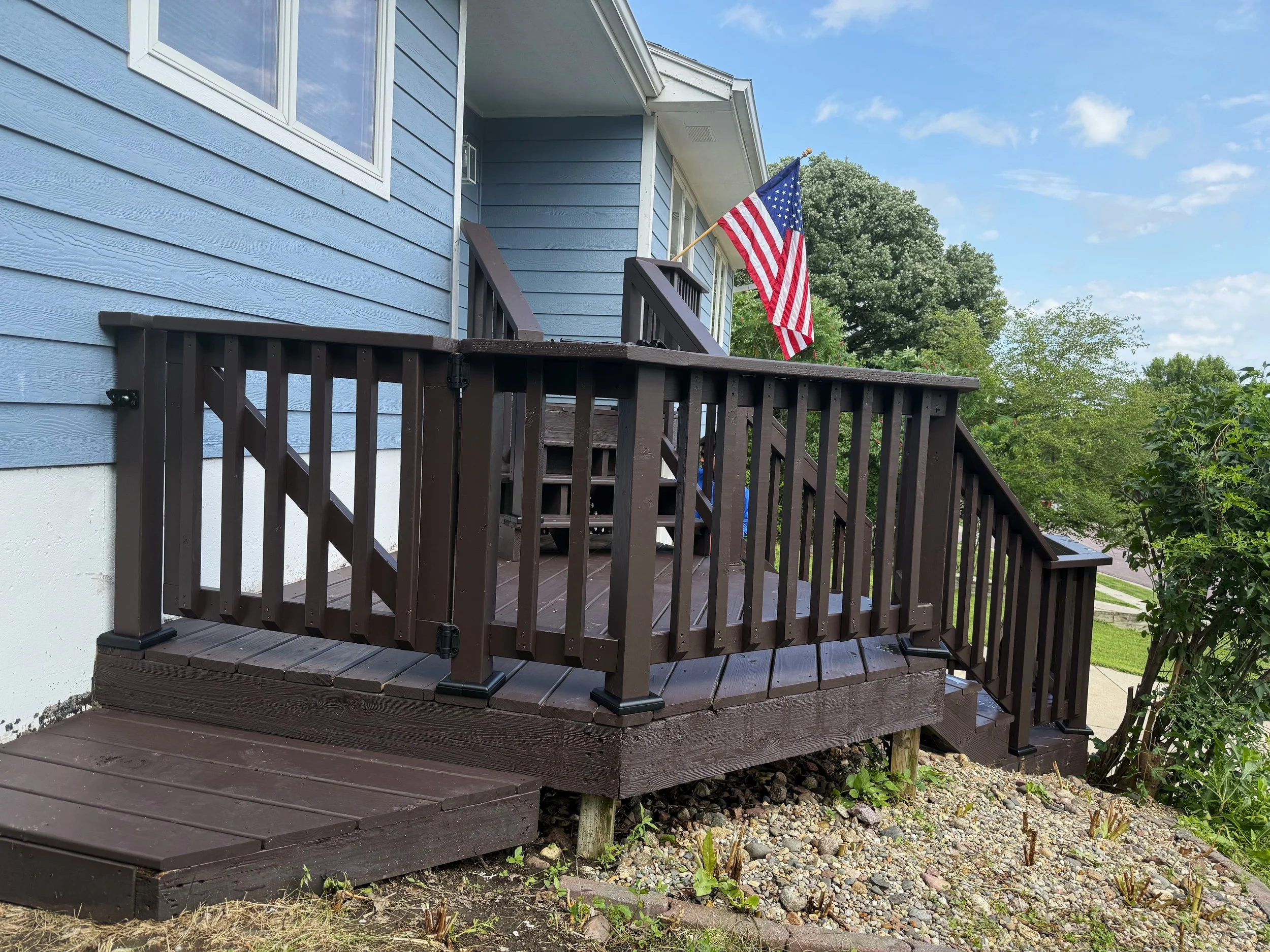 Deck and porch painting Sioux Falls SD