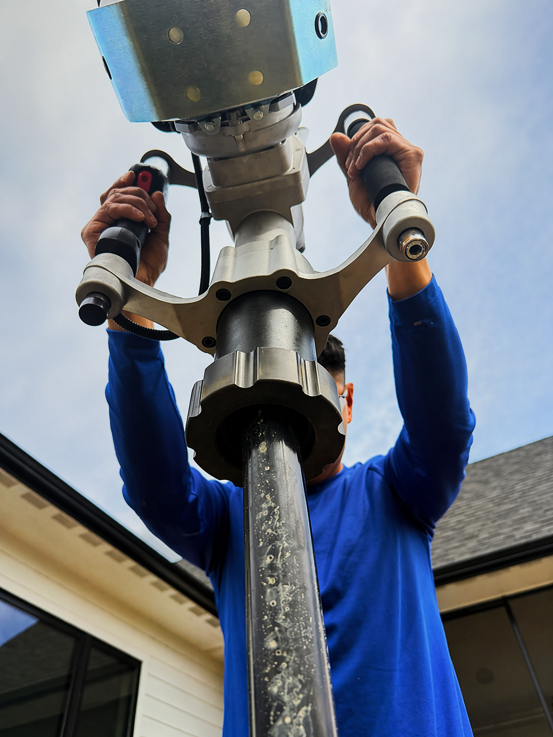 Using advanced equipment for precise and durable fence post setting in South Dakota
