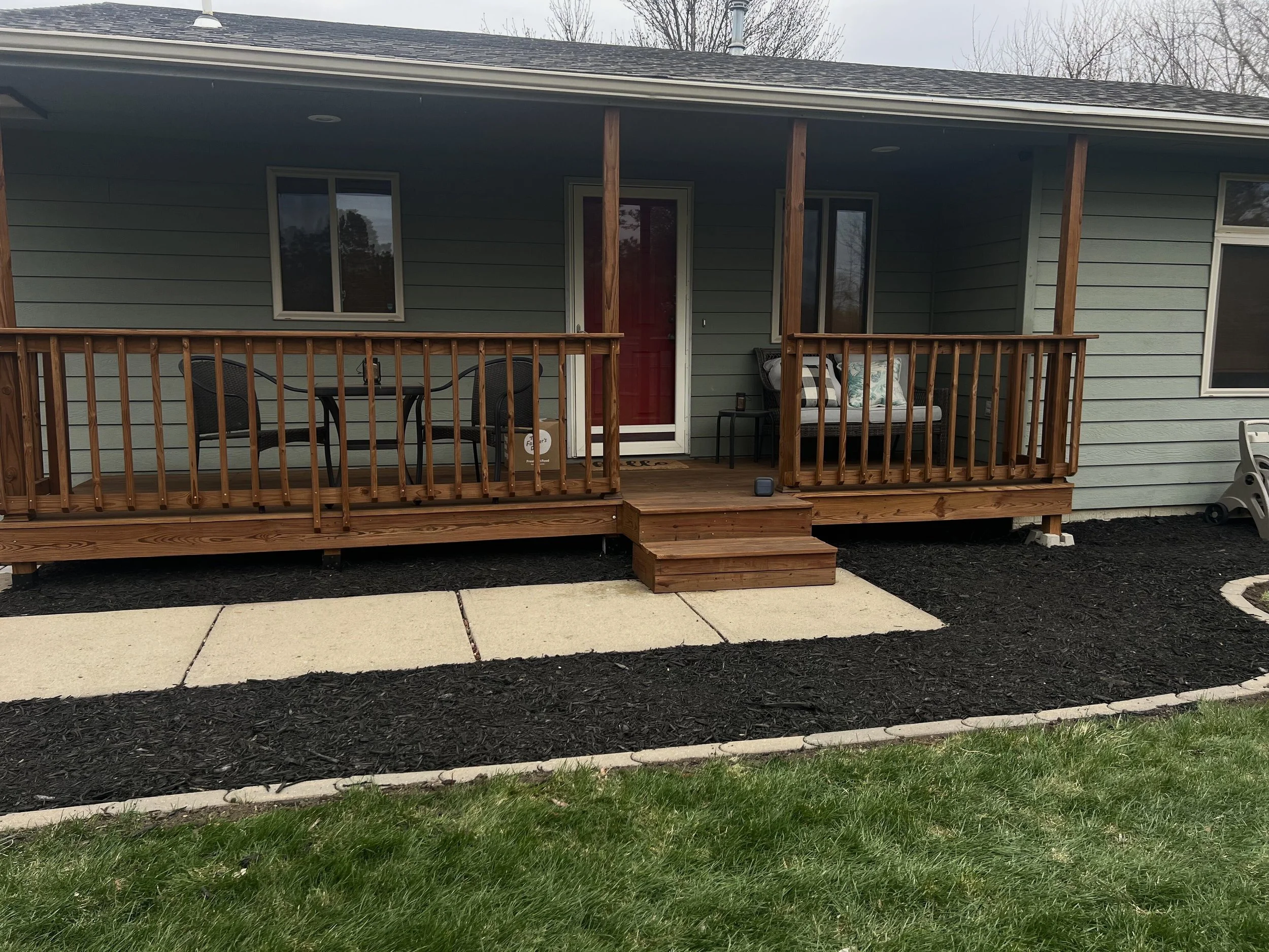 Professional landscaping installation in Sioux Falls SD