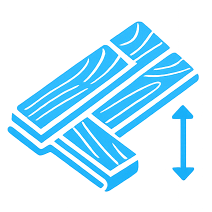 Bedroom flooring and trim installation for a clean and modern finish in Sioux Falls