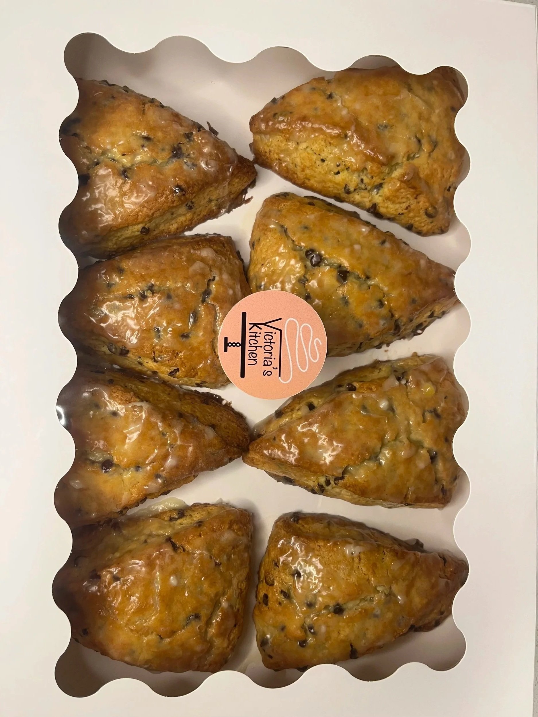 Orange Chocolate Chip Scones