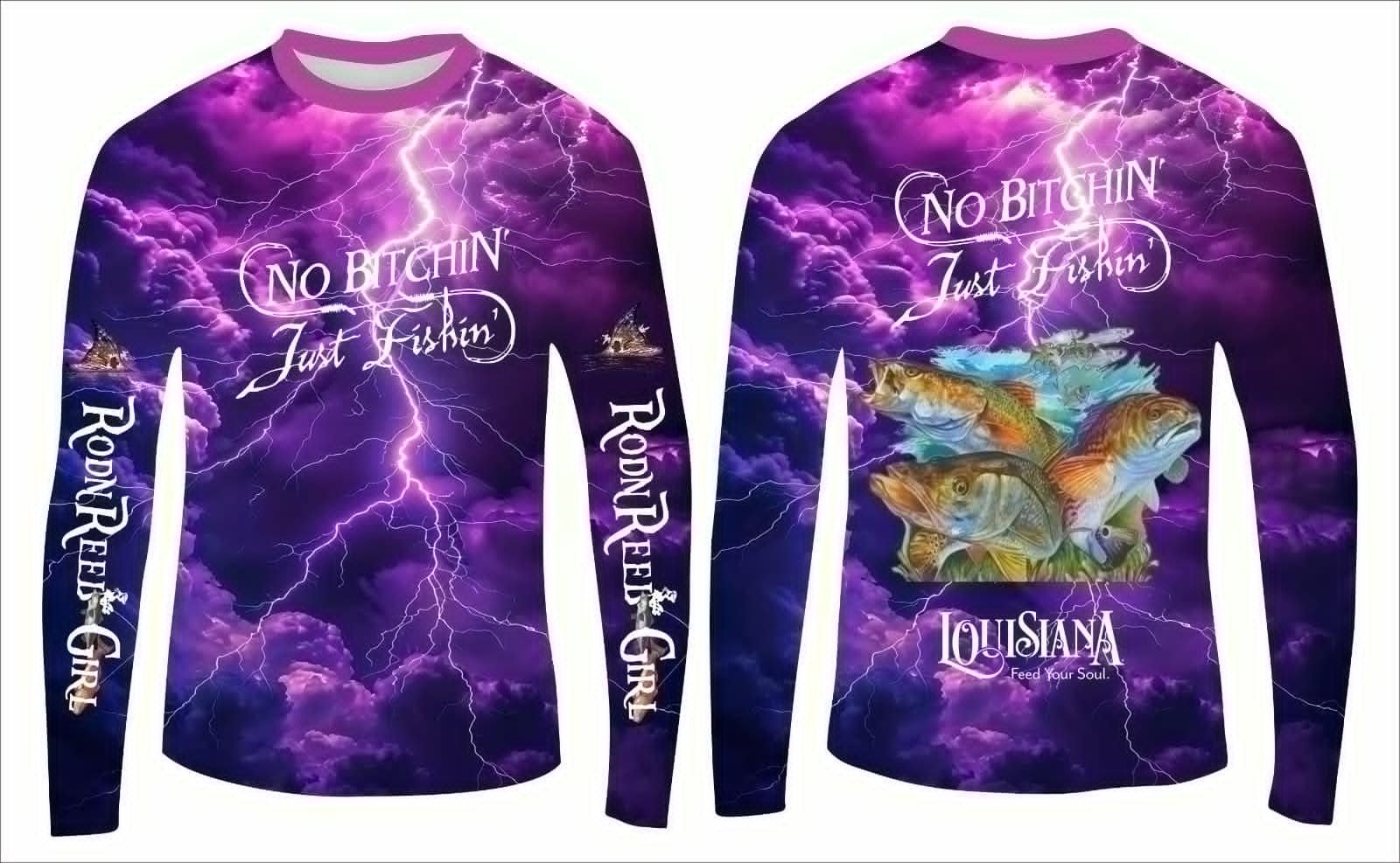 RodnReelGirls Fishing Jersey