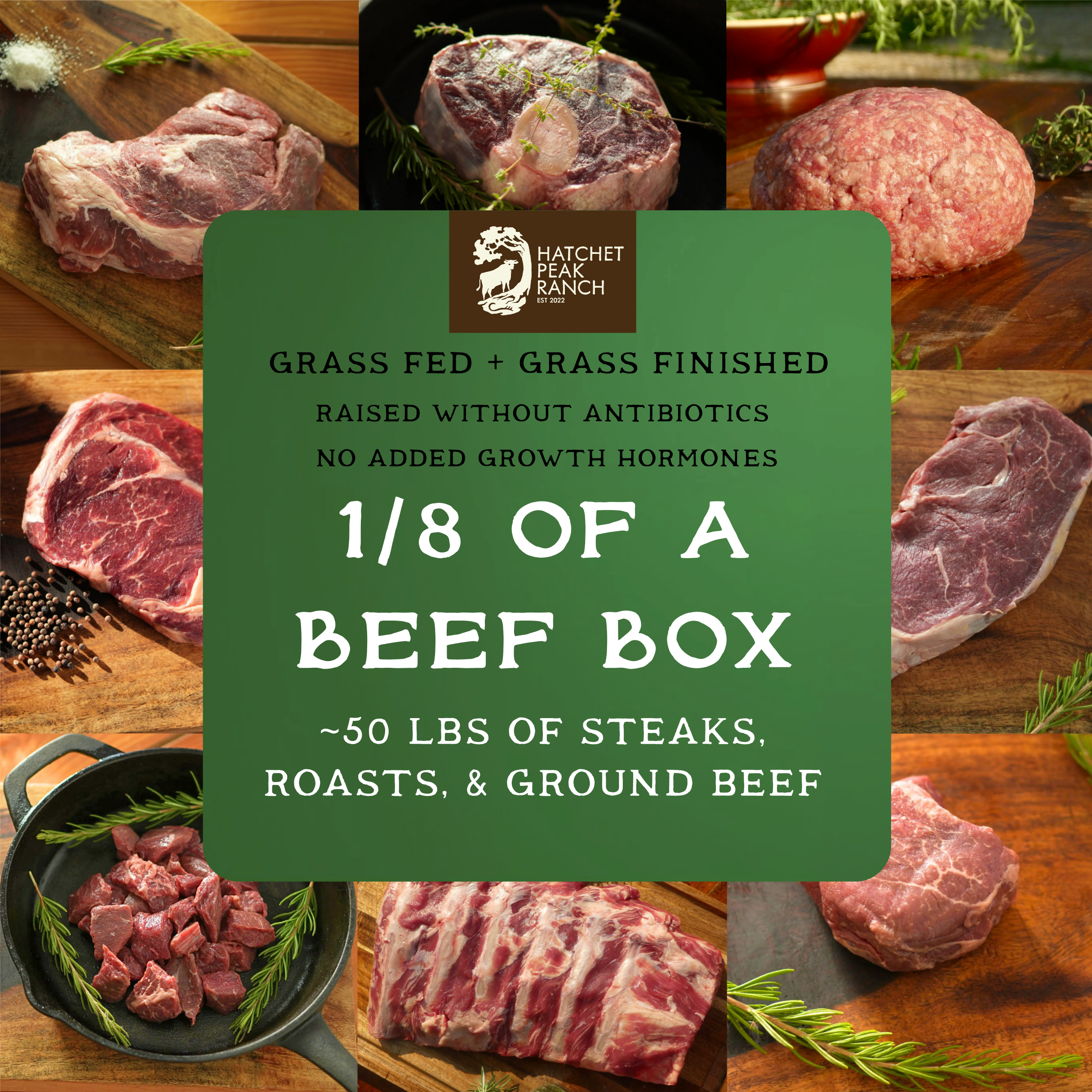 1/8 Beef Box