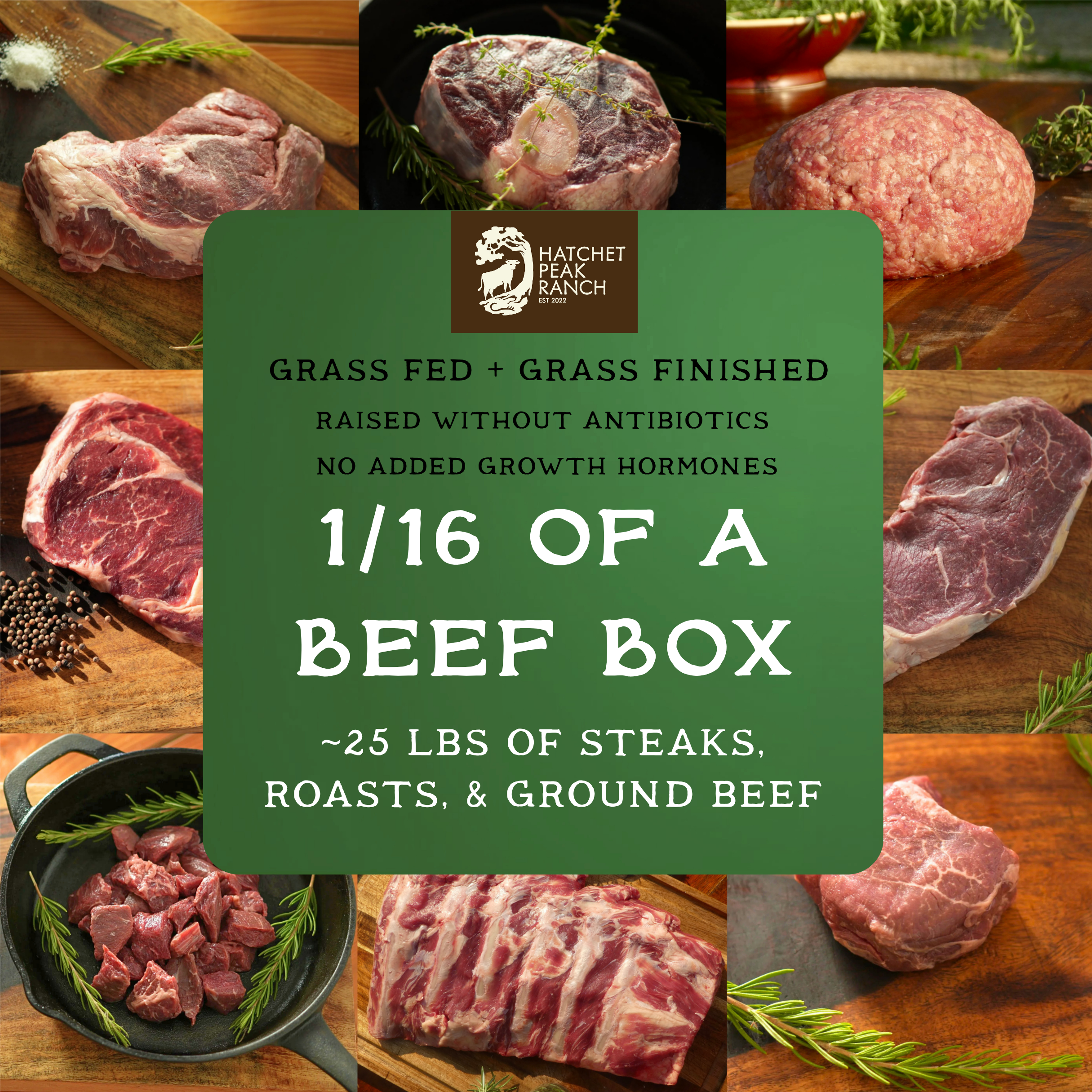 1/16th Beef Box