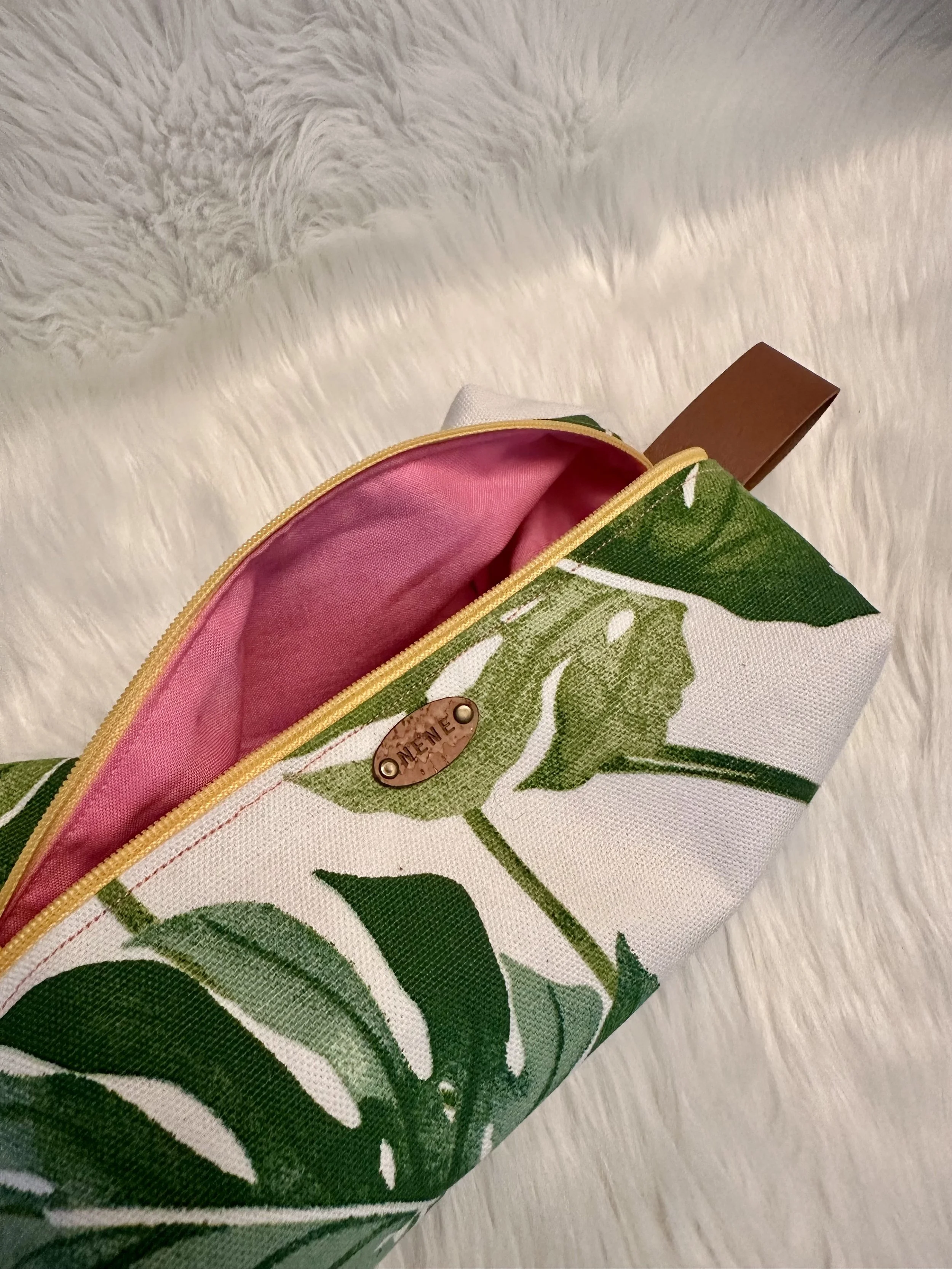 Monstera Notions Pouch