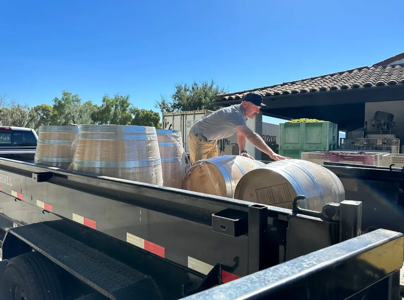 INÉSUEÑO Exquisite Bordeaux-style Blends Santa Ynez Valley Los Olivos District AVA - 100% new French oak barrels for the 2023 vintage arriving from shipper.
