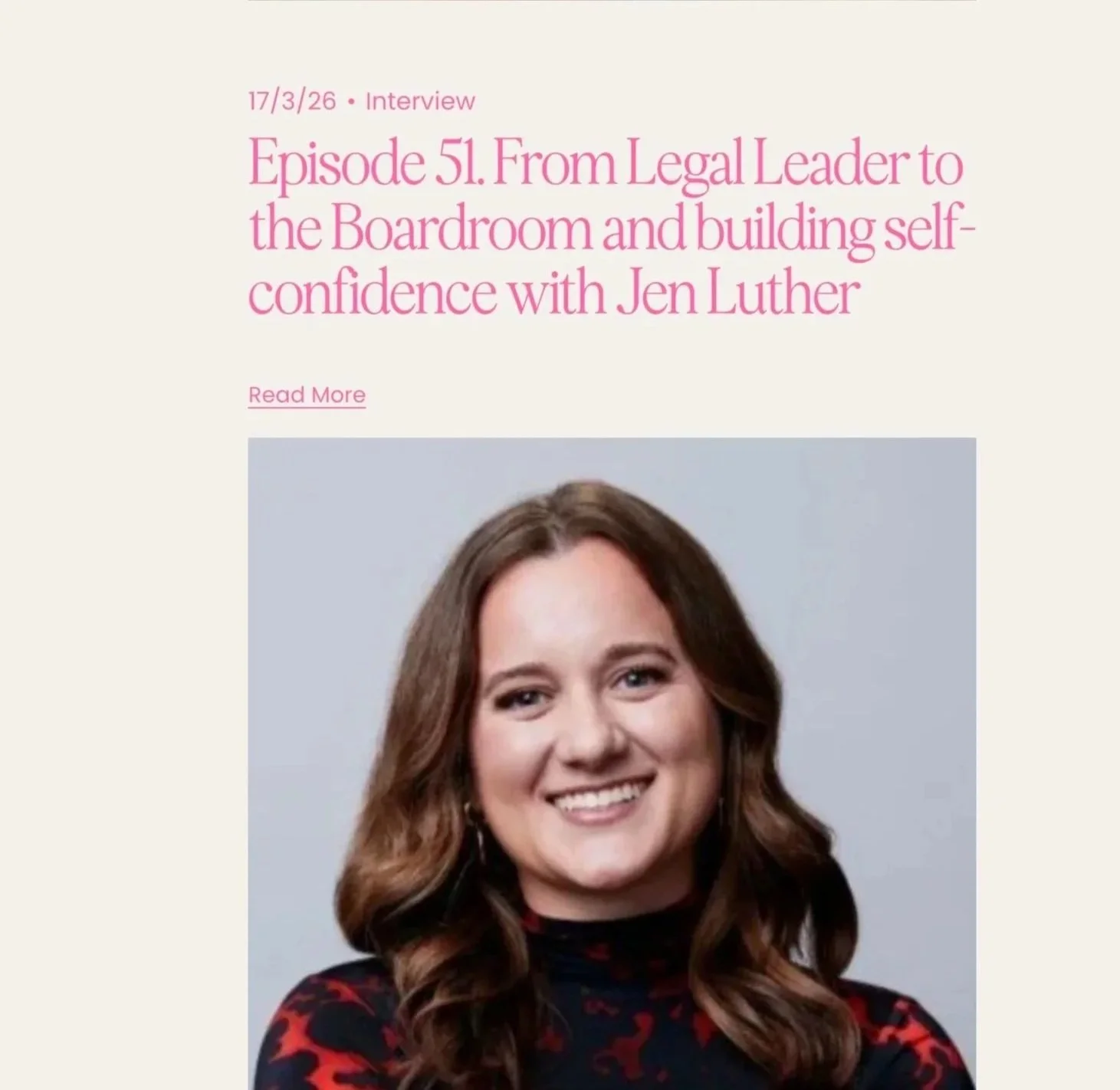 Counsel podcast guest feature
