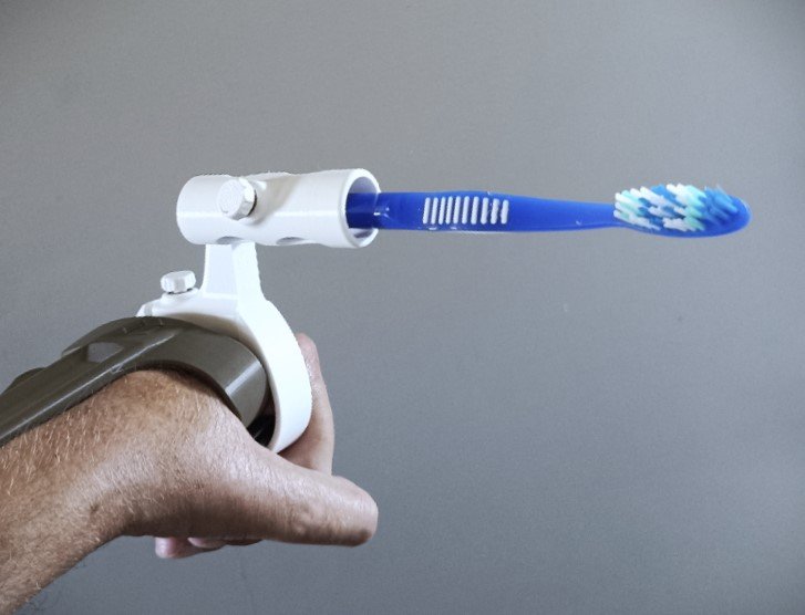 Adaptive Toothbrush Holder