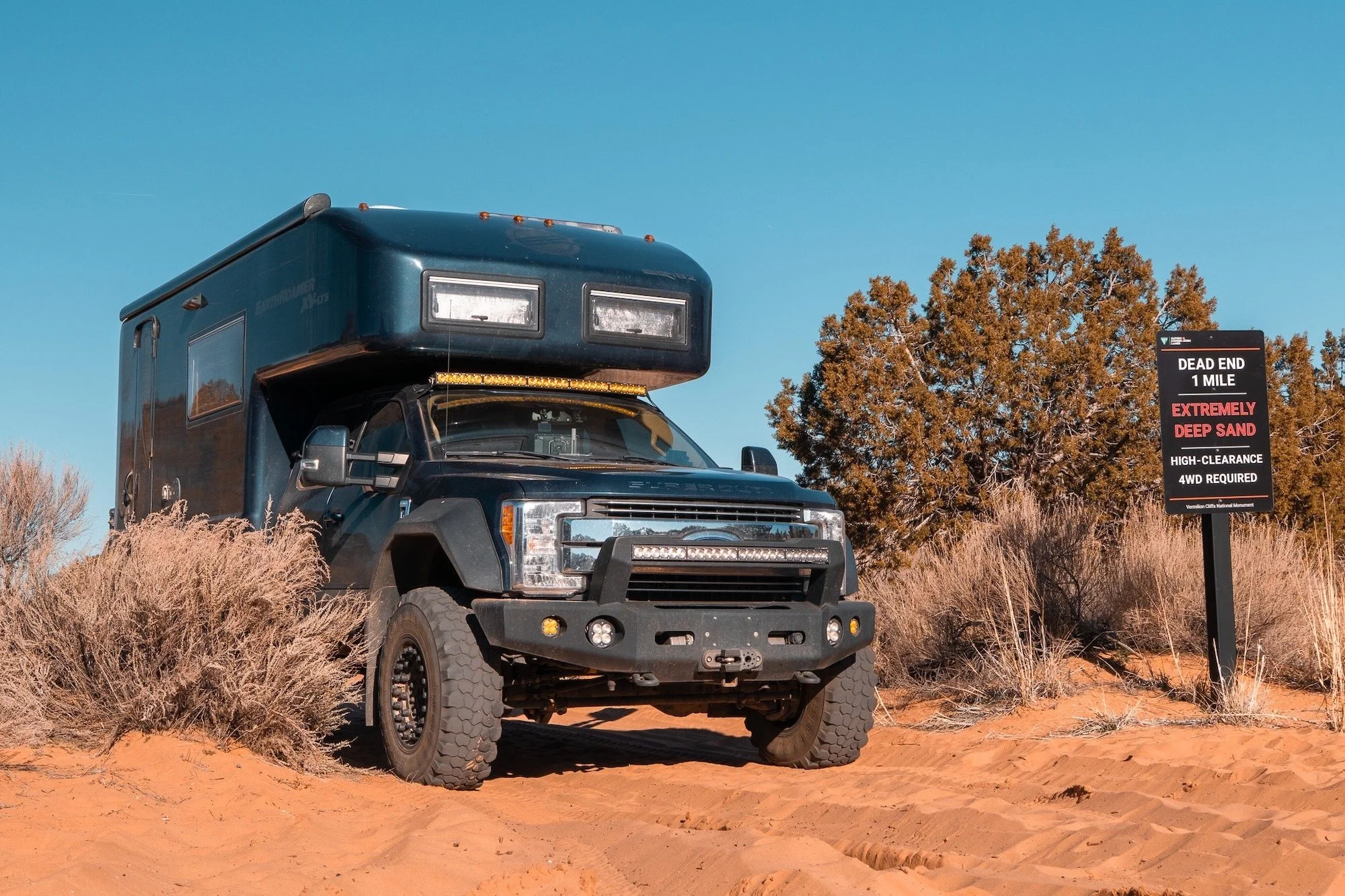 Driving 20,000 Pounds Through Sand