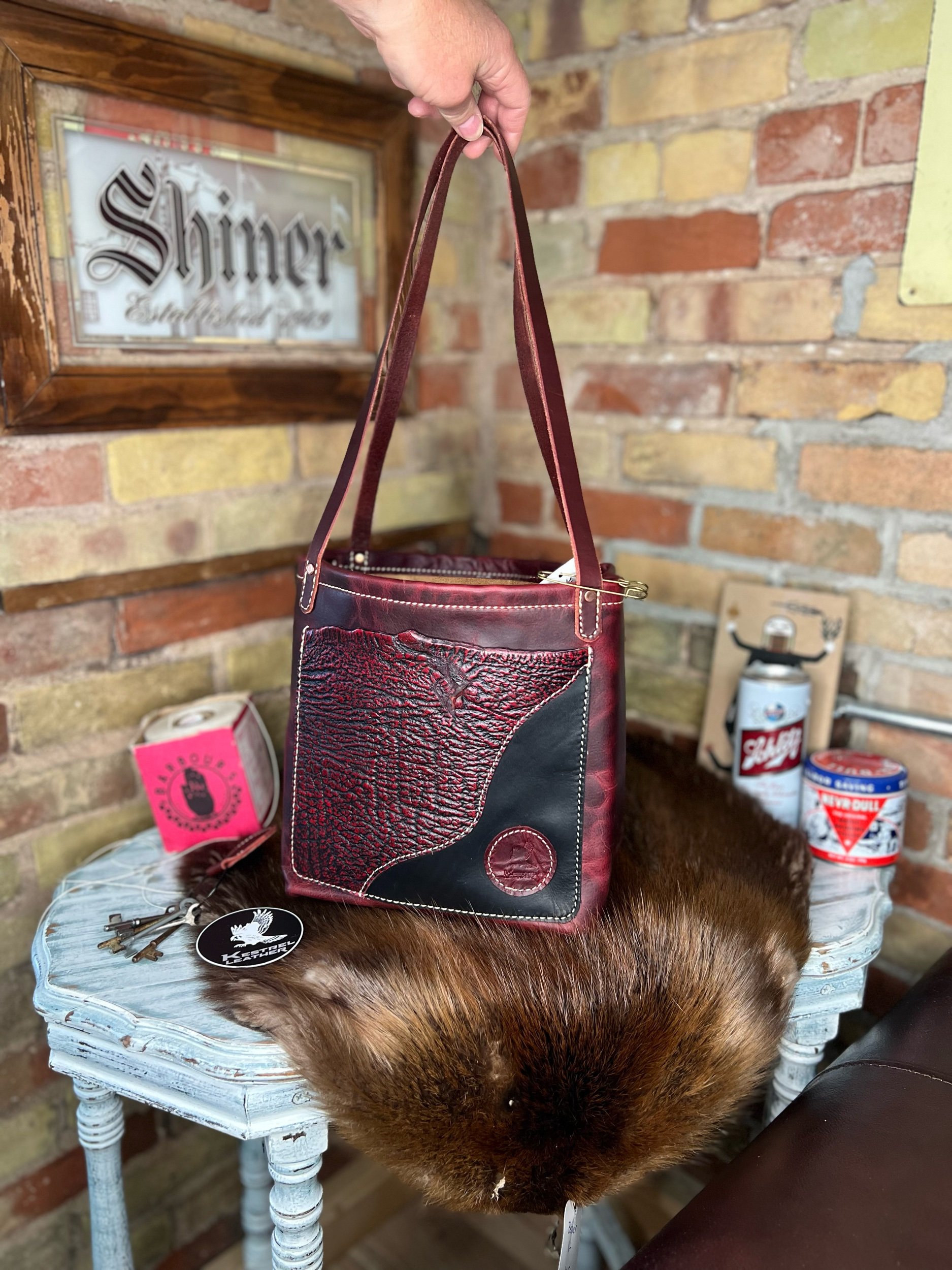 Leather Tote | “Shann” Bag