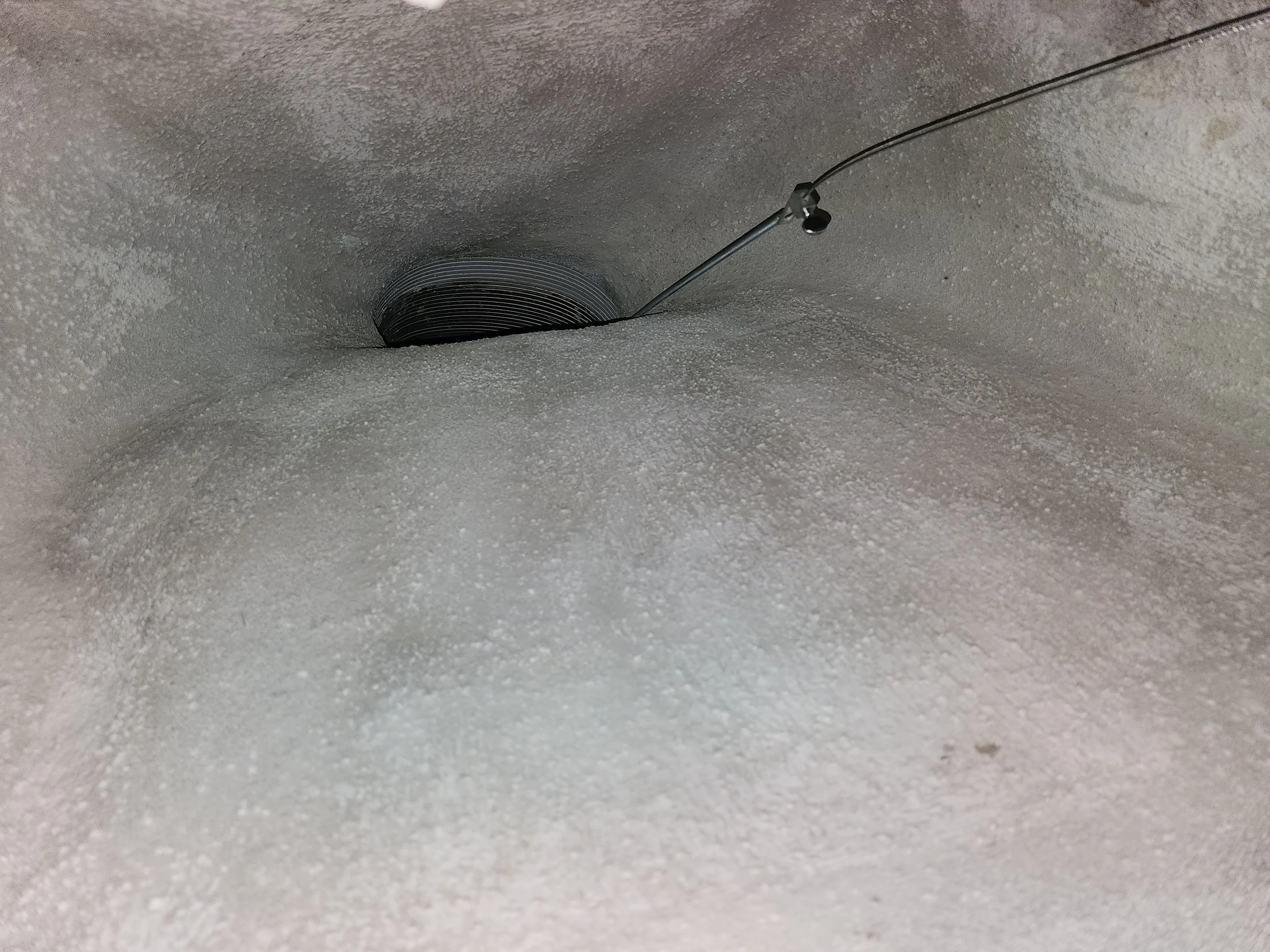 Parge coat for the smoke chamber