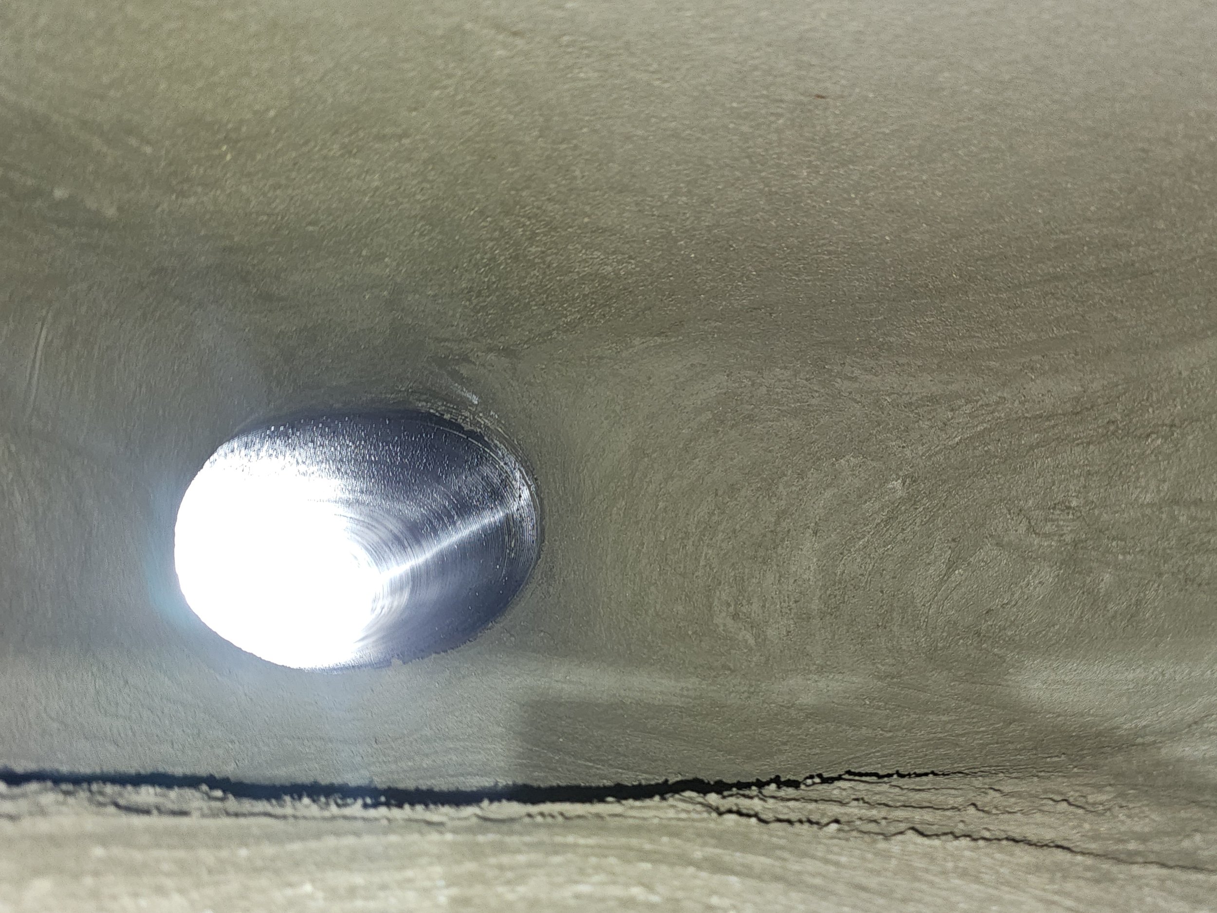 Parge coat for the smoke chamber