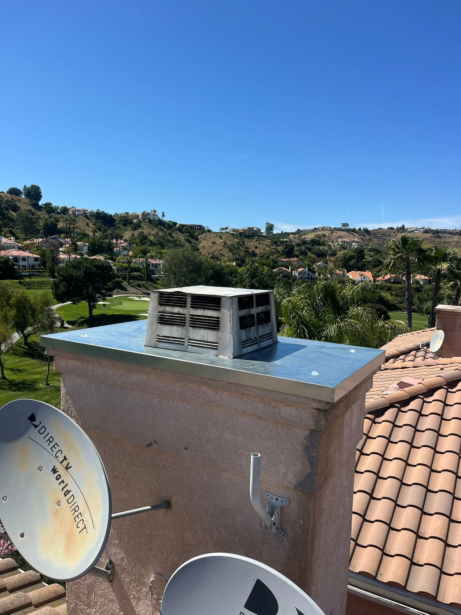 Chase cover replacement with decorative shroud