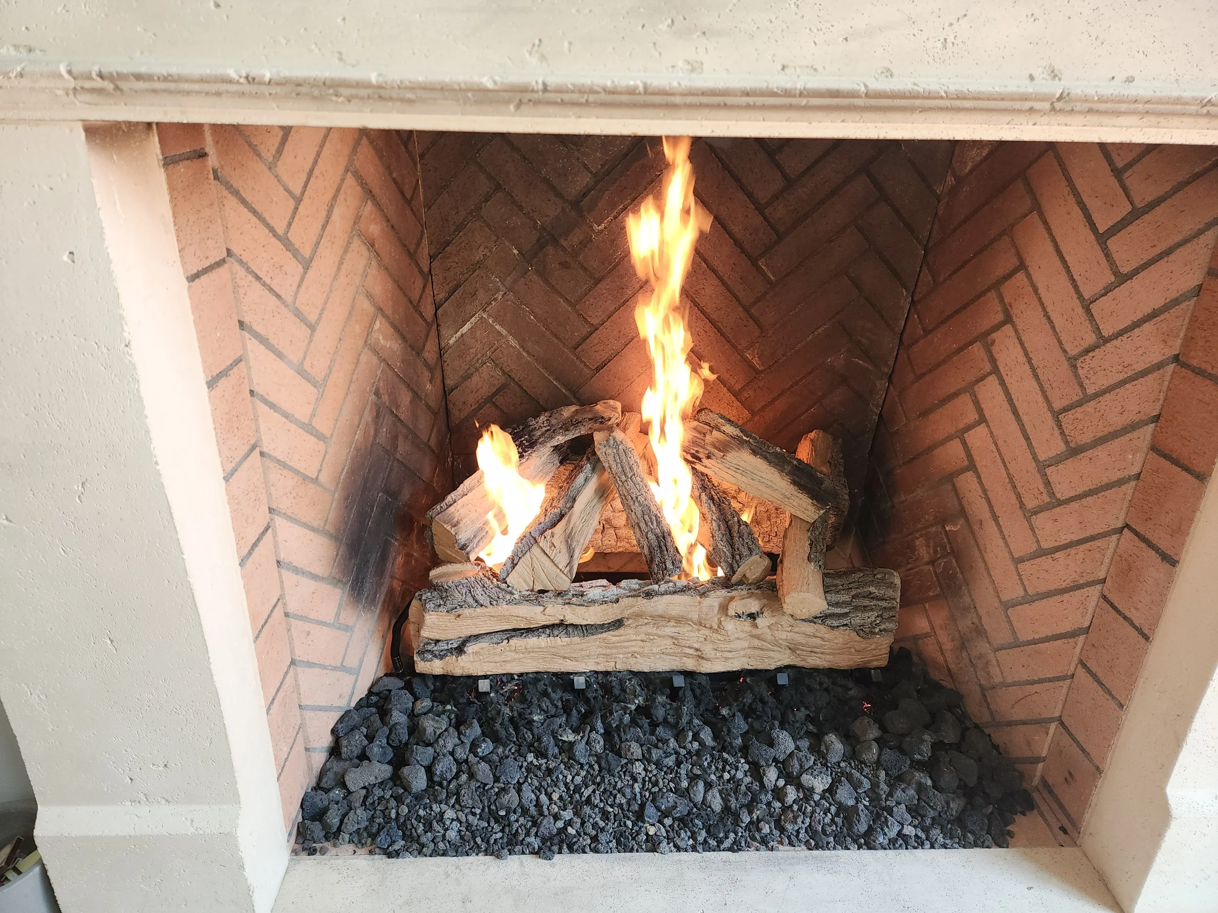 Firebox rebuild after