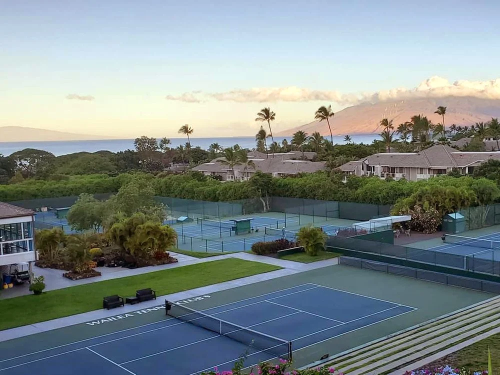 Wailea Tennis Club, Maui.