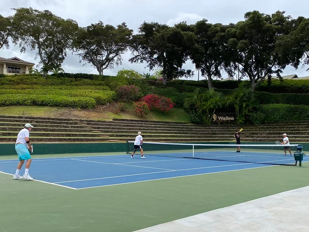 Wailea Tennis Club, Maui.
