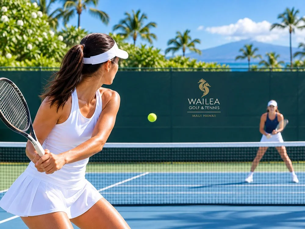 Wailea Tennis Club, Maui.