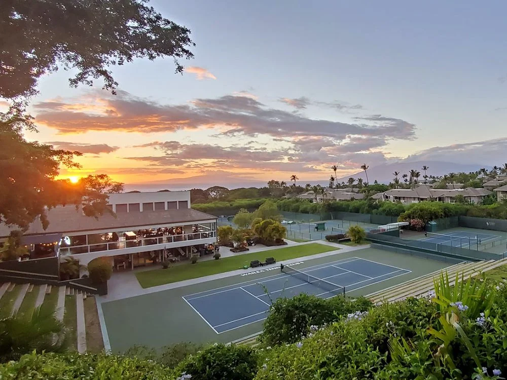 Wailea Tennis Club, Maui.
