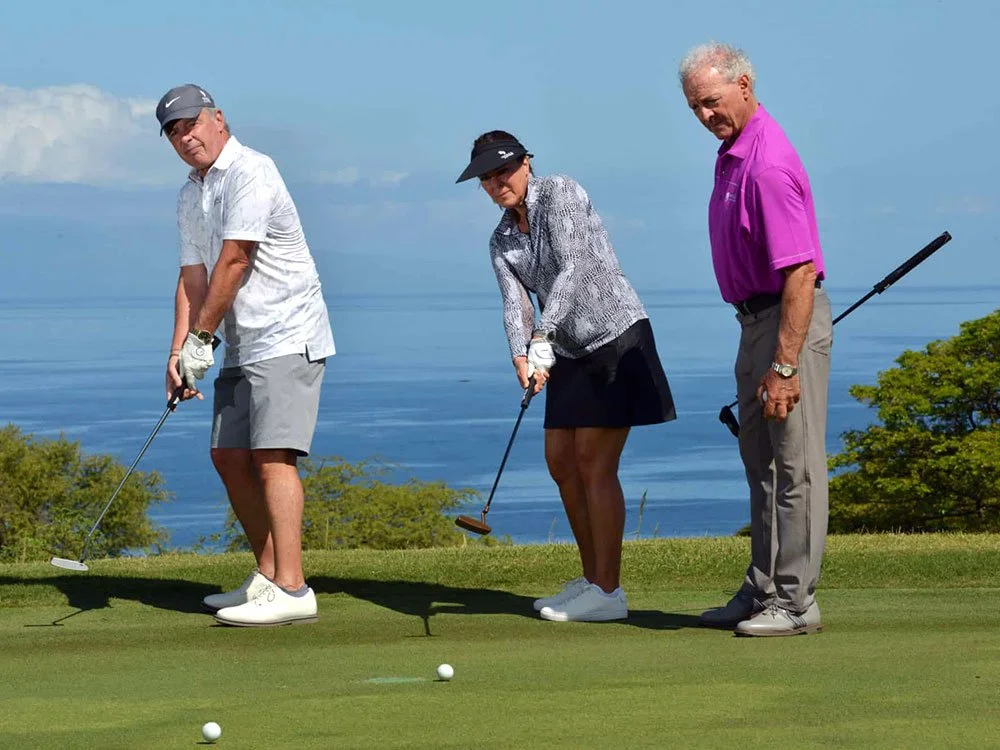 Wailea Golf Academy lesson.