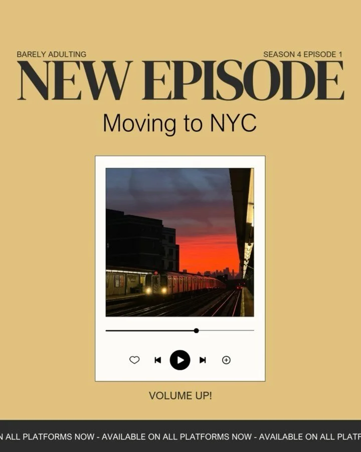 We&rsquo;re baaaaaack!! We have so much to update yall on. New city new vibes new episodes!! Let us know what you want to hear about on Season 4 of Barely Adulting!