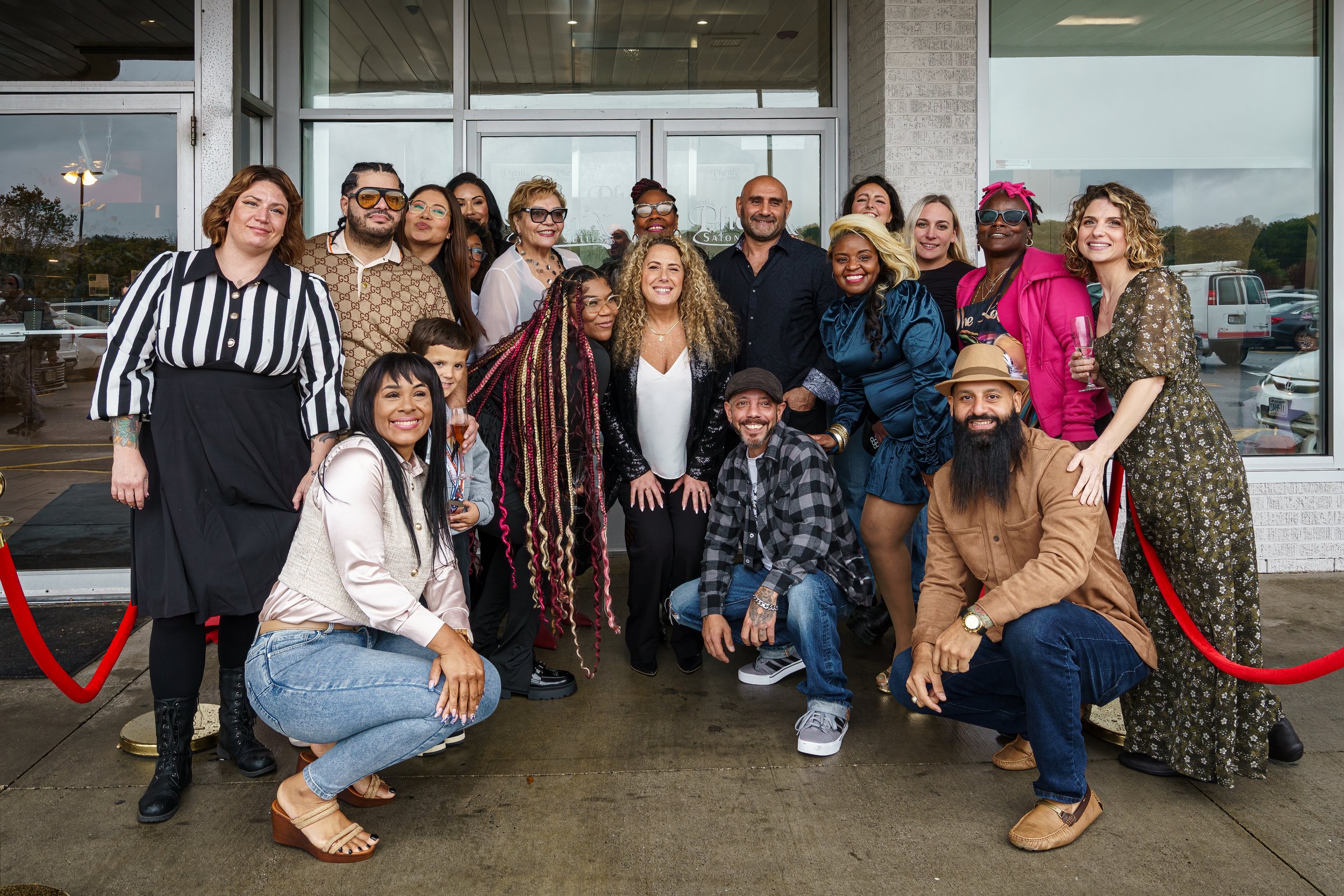 Phenix Salon Grand opening Newburgh