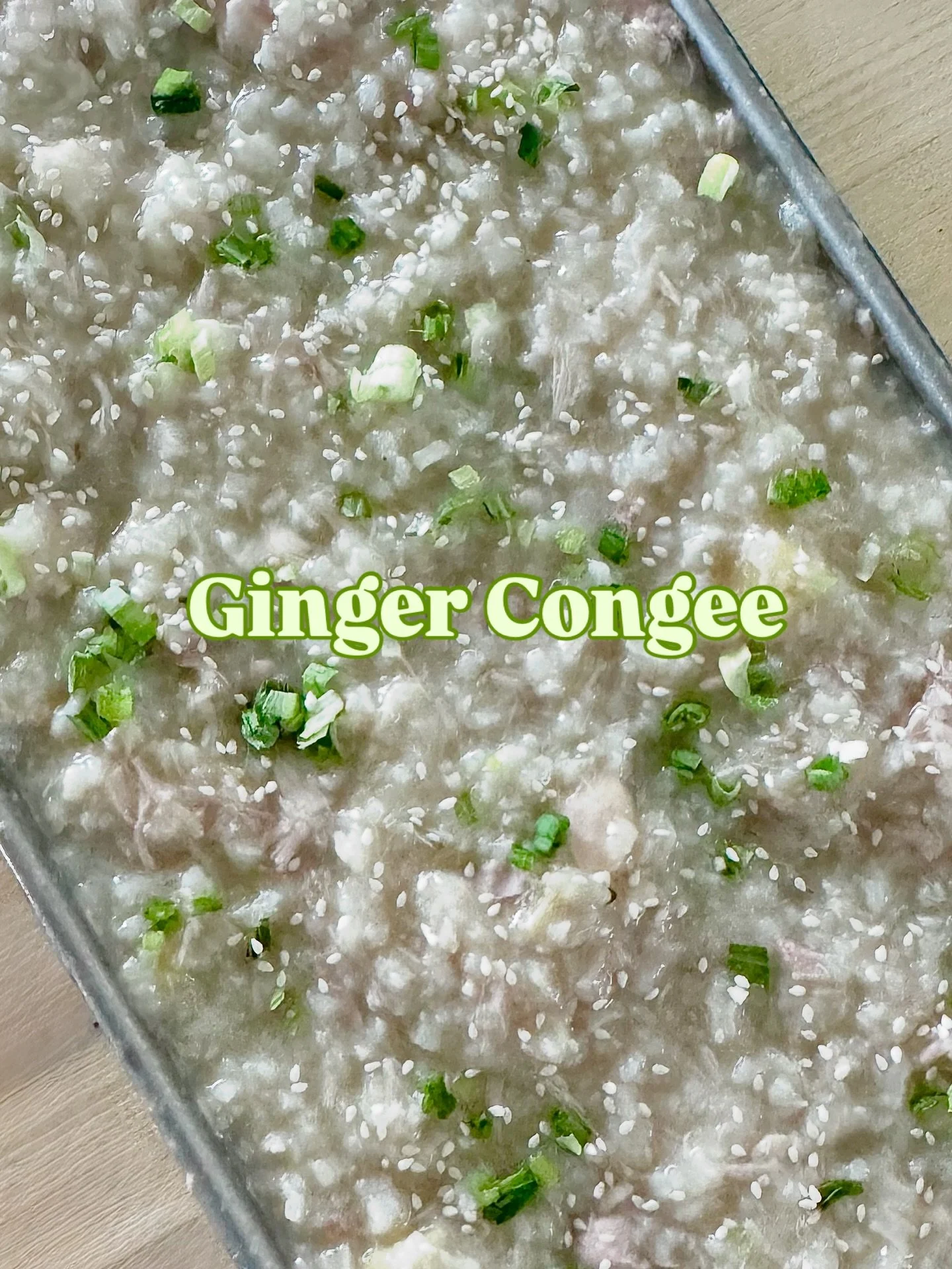 Tossing this batch in the freeze dryer + had to share:

There&rsquo;s a reason congee has been passed down for generation for deep healing. It&rsquo;s simple, soothing, and restorative. Our version is slow-simmered with chicken meat broth, tender ric