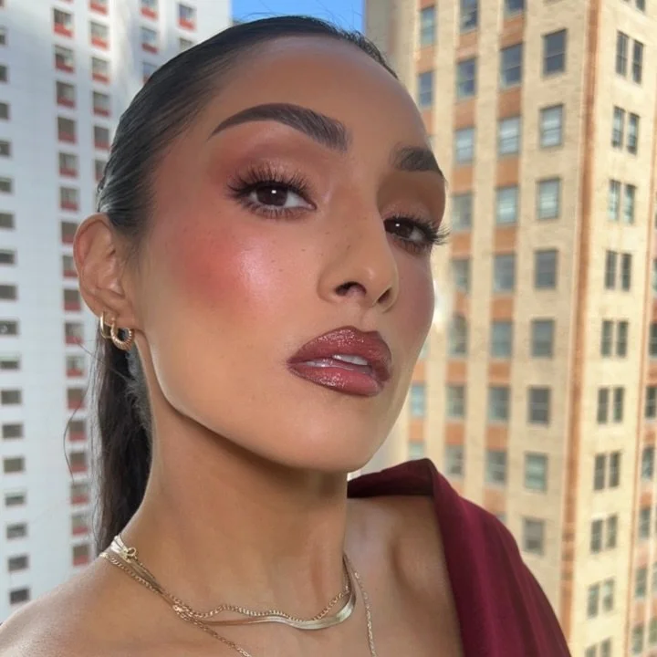 deep flush, defined lip. Is there anything sexier? @sophia.vallejos @patricktabeauty @ardellbeauty