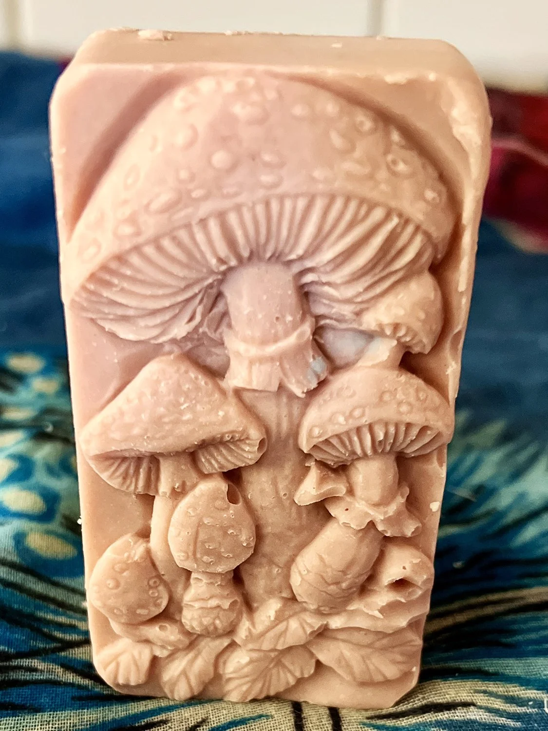 Tan Mushroom Shea Butter Soap Front.jpg