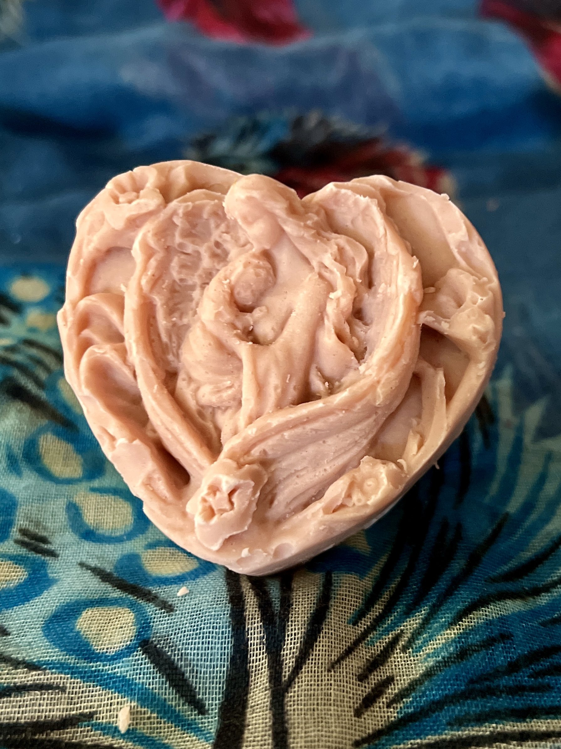 Creamy Shea Butter Soap Heart Close.jpeg
