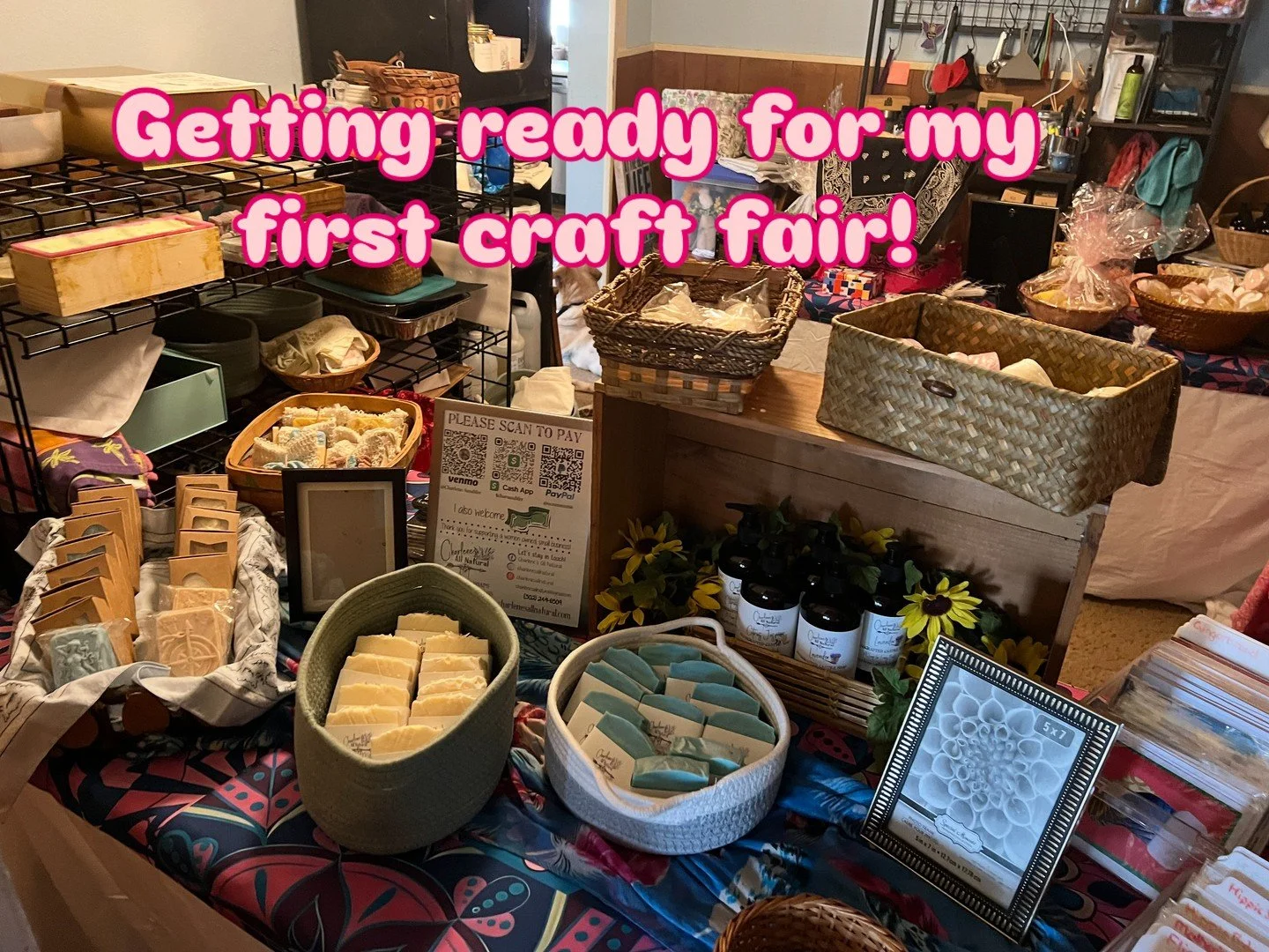 It&rsquo;s  All Country is having a crafters fair! 
Come out and support your local crafters. 
I know  I&rsquo;m  nervous.and excited  to show  off my Homecrafted products. 
I will  have  Soaps(a large variety), My beautiful  Iris Fold cards, bags, c