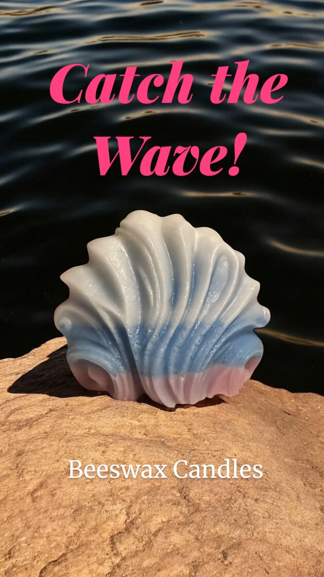 Catch the Wave! Beeswax Candles