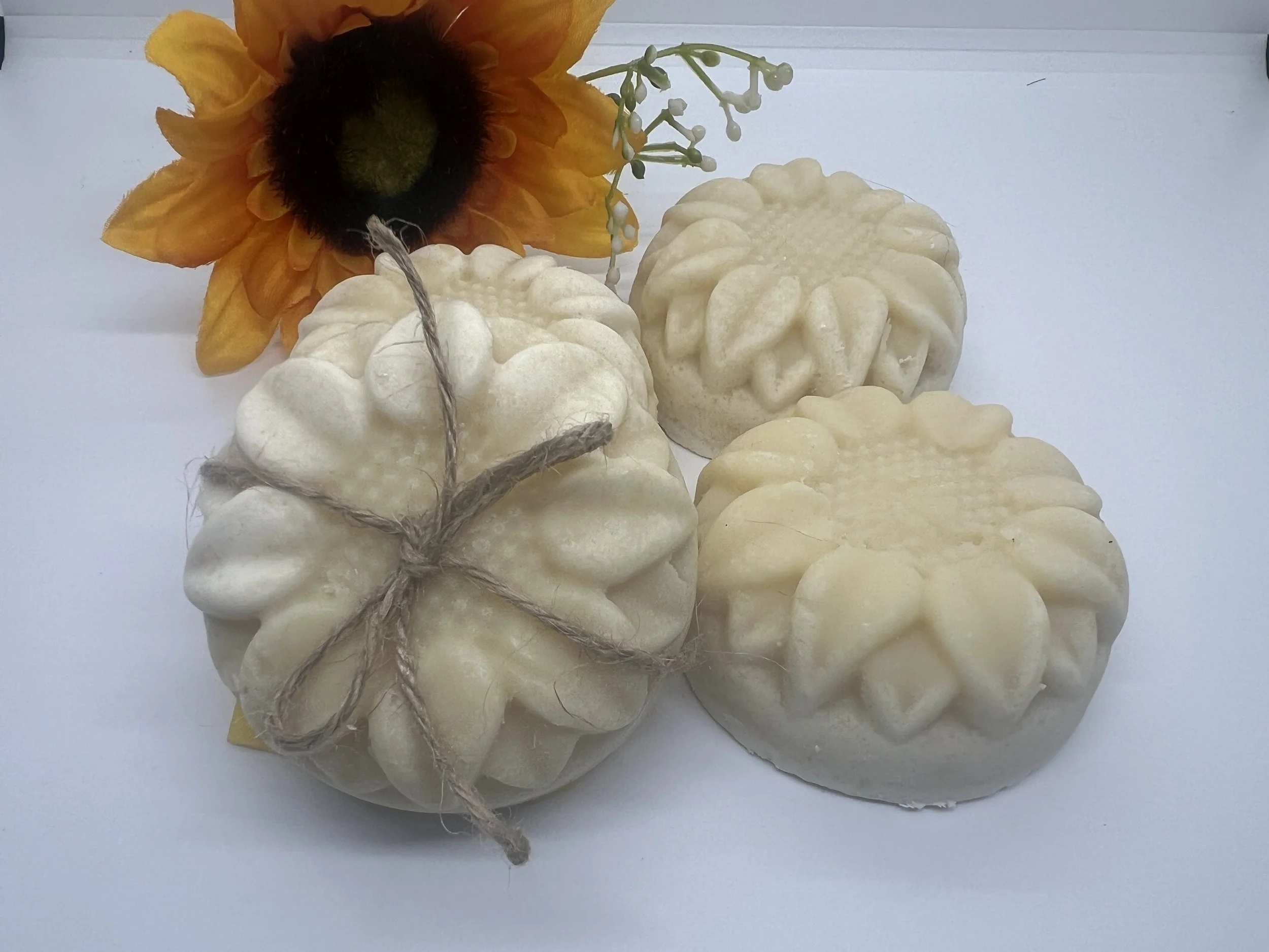 Natural Sunflower Soap