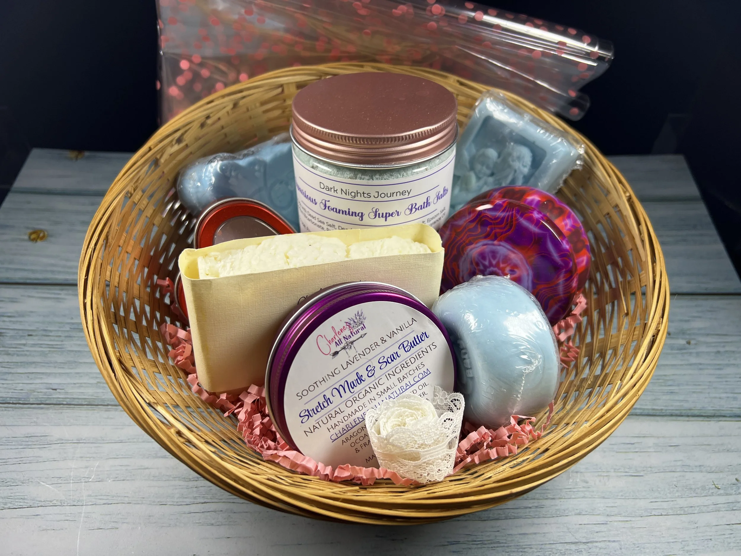 New Mommy Gift Basket.