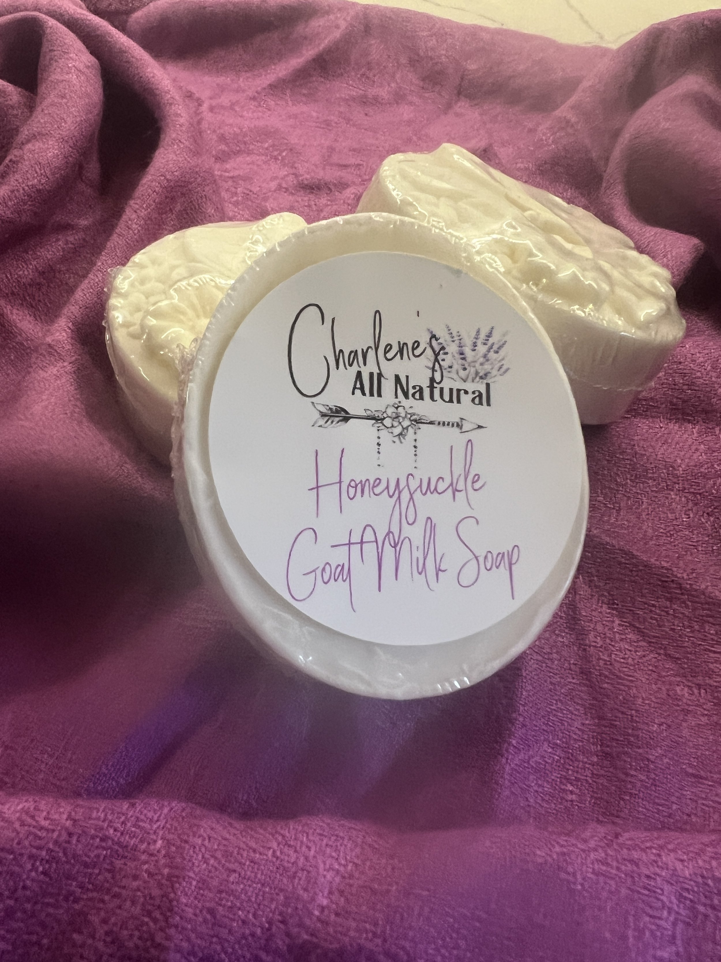 Goat Milk Soap Honeysuckle Moisturizing
