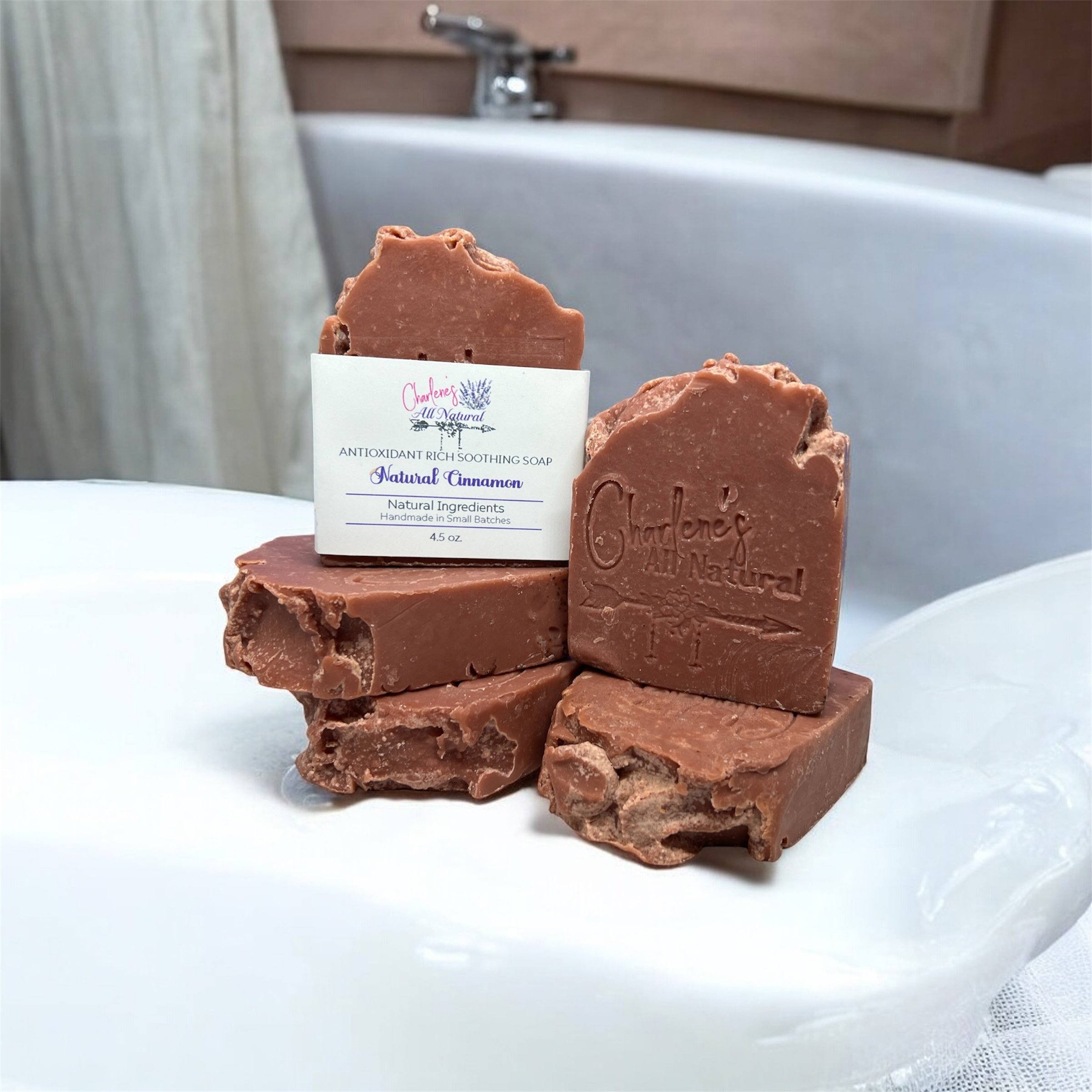 Natural Cinnamon Artisan Soap
