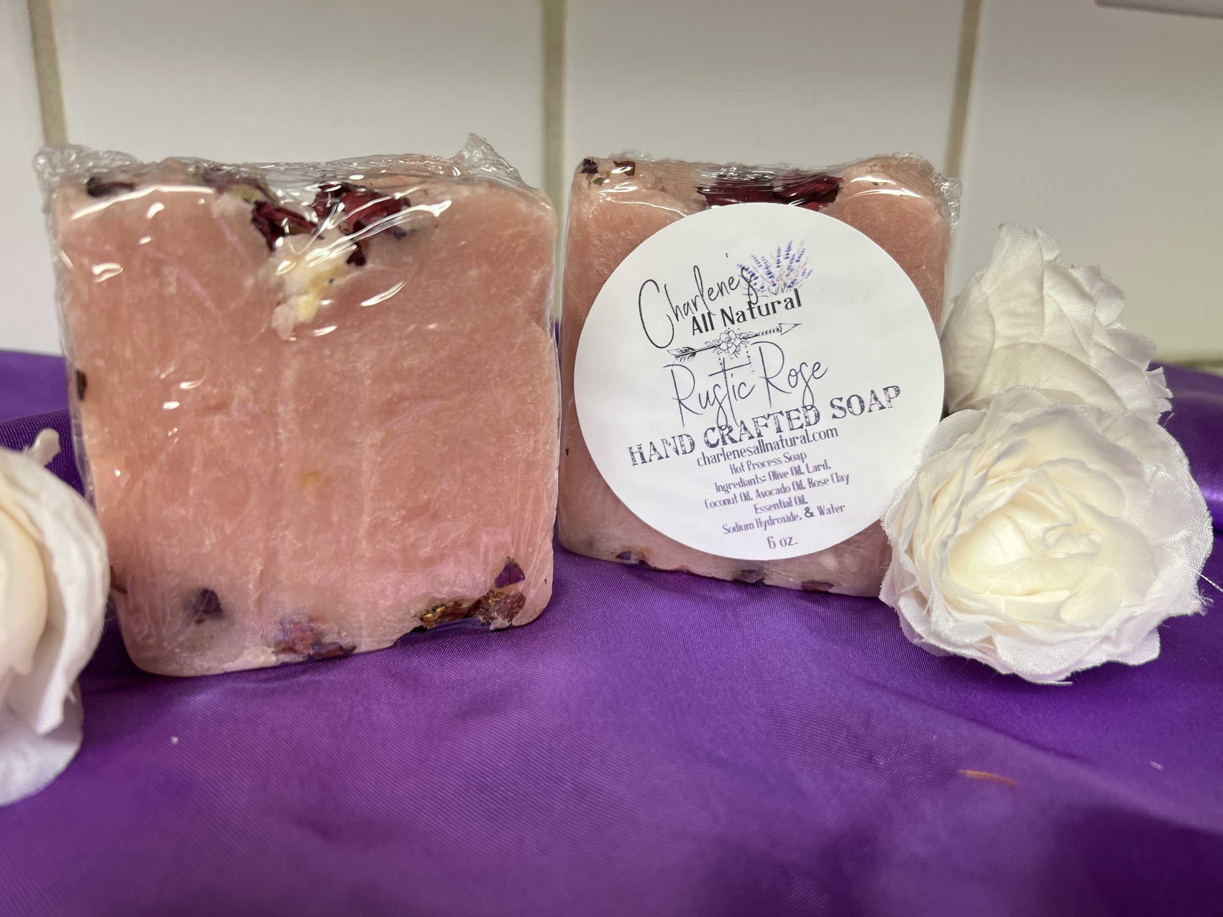 Rustic Roses Soap