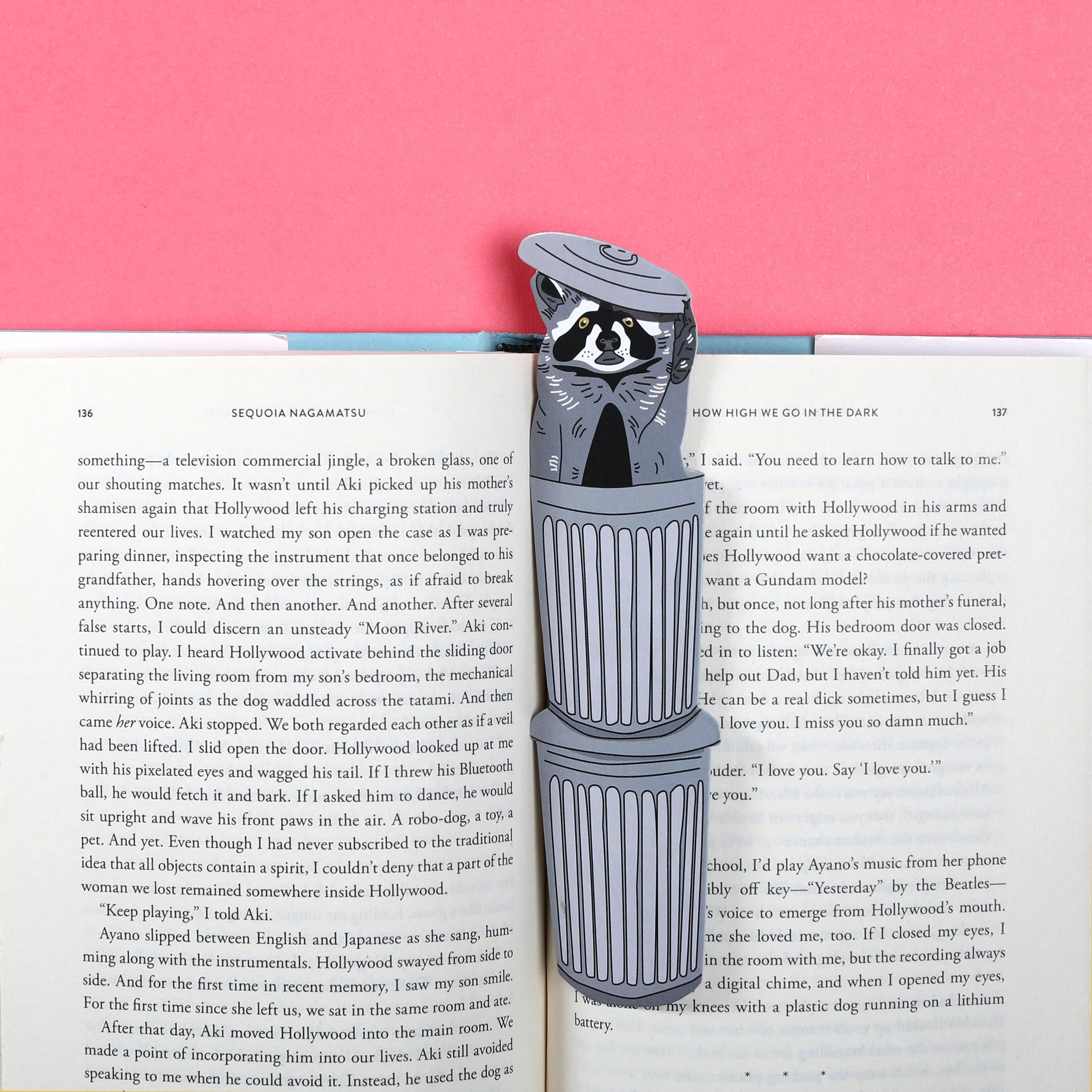 Racoon Bookmark