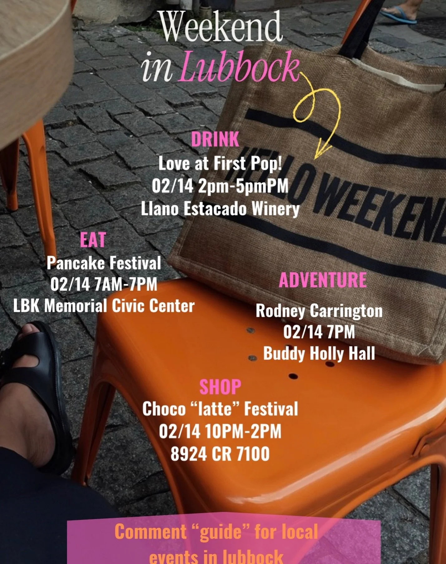 Happy Valentine&rsquo;s Day ❤️ enjoy a weekend loving local in the 806!

Xoxo,
Your Friend in Real Estate 🏡