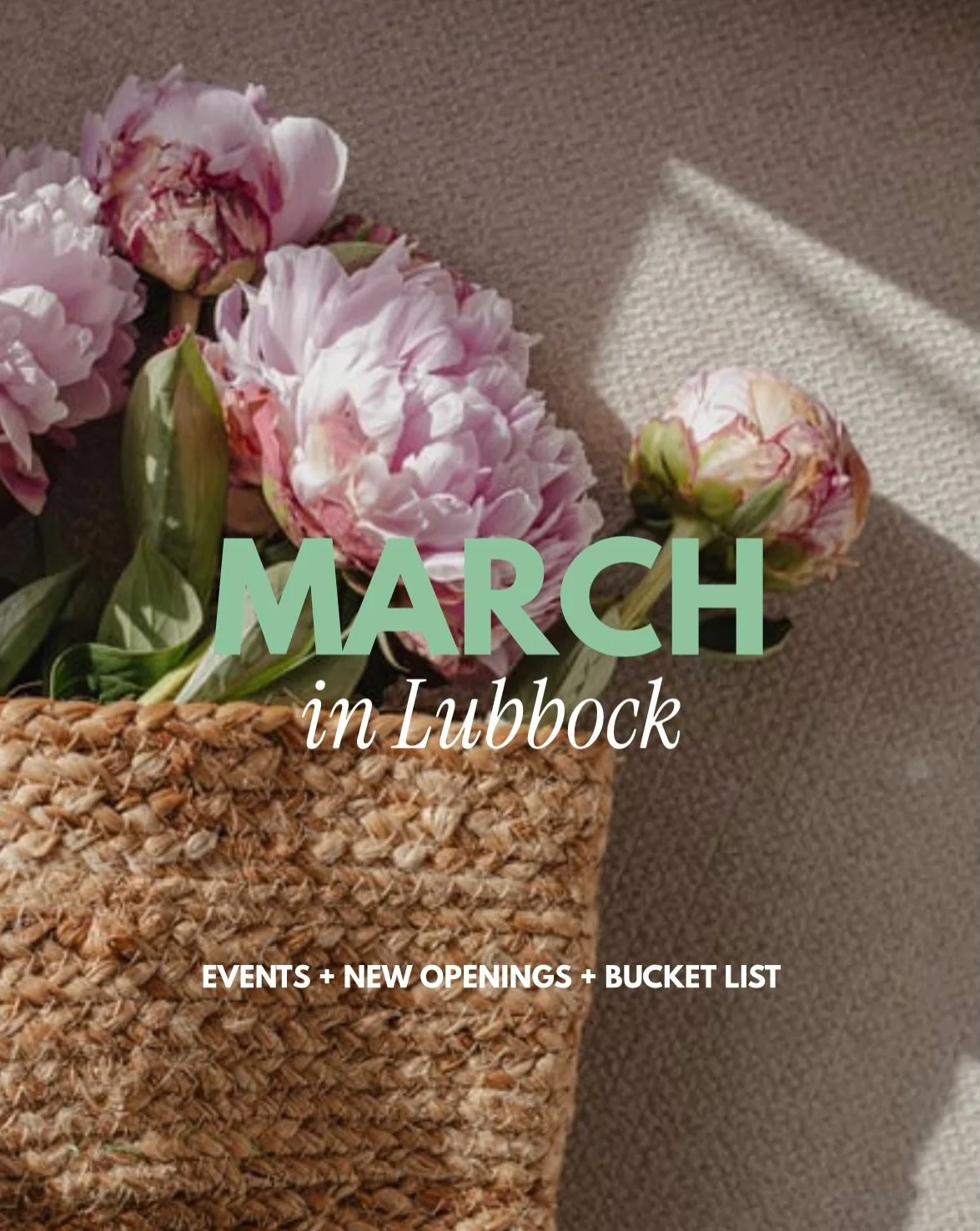 Because life in Lubbock doesn&rsquo;t have to be boring, didn&rsquo;t get the full guide for March? No problem! 😉 

Comment 806 guide and I&rsquo;ll have it over to you! 

Xoxo,
Your Friend in Real Estate 🏡
