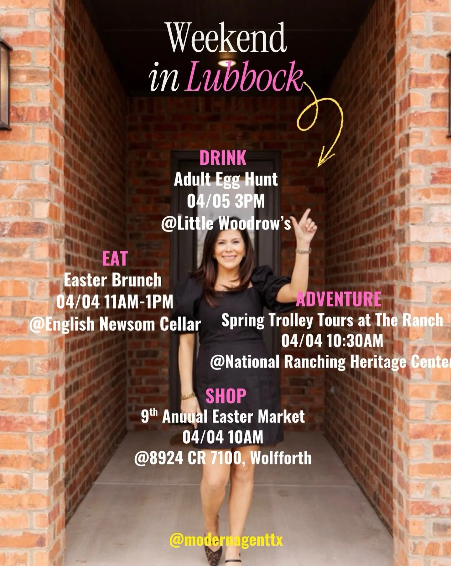 It&rsquo;s a fabulous weekend to get out and do something locally, with Easter weekend there&rsquo;s PLENTY to do for the entire fam ❤️

Xoxo,
Your Friend in Real Estate 🏡